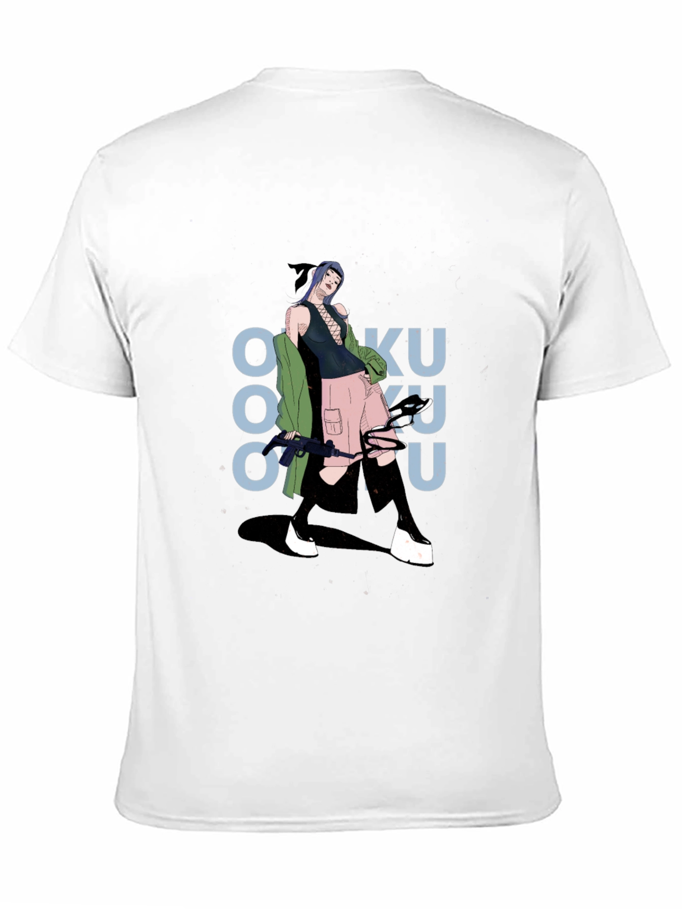 Graphic Print Tee: Anime Inspired Streetwear
