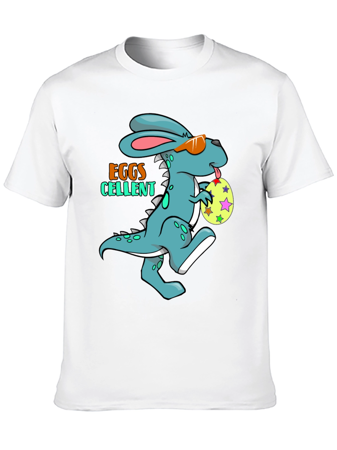 Funny Easter Dino-Bunny Graphic Tee