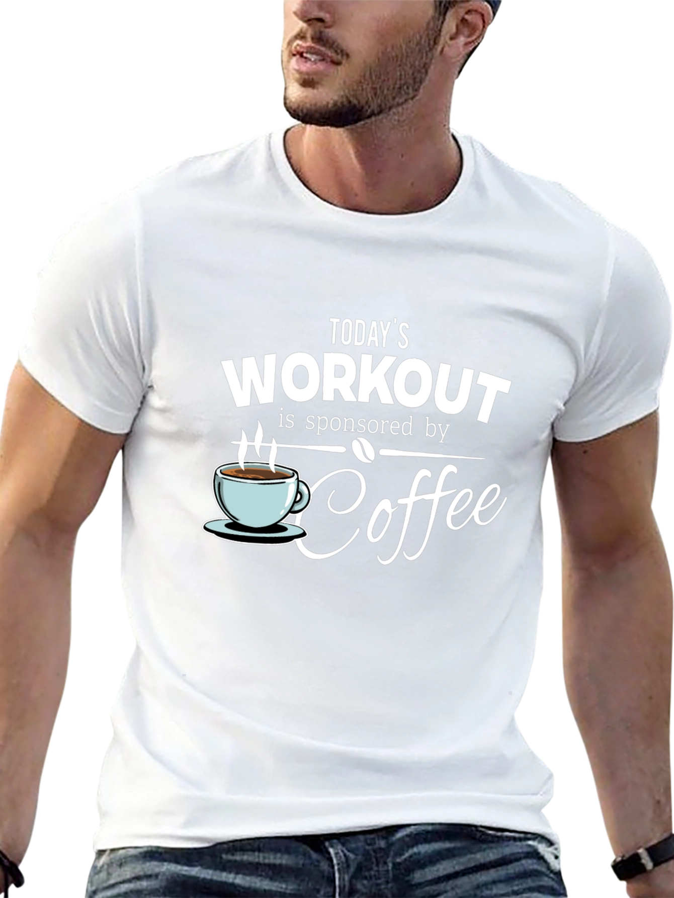 Workout Sponsored By Coffee T-Shirt