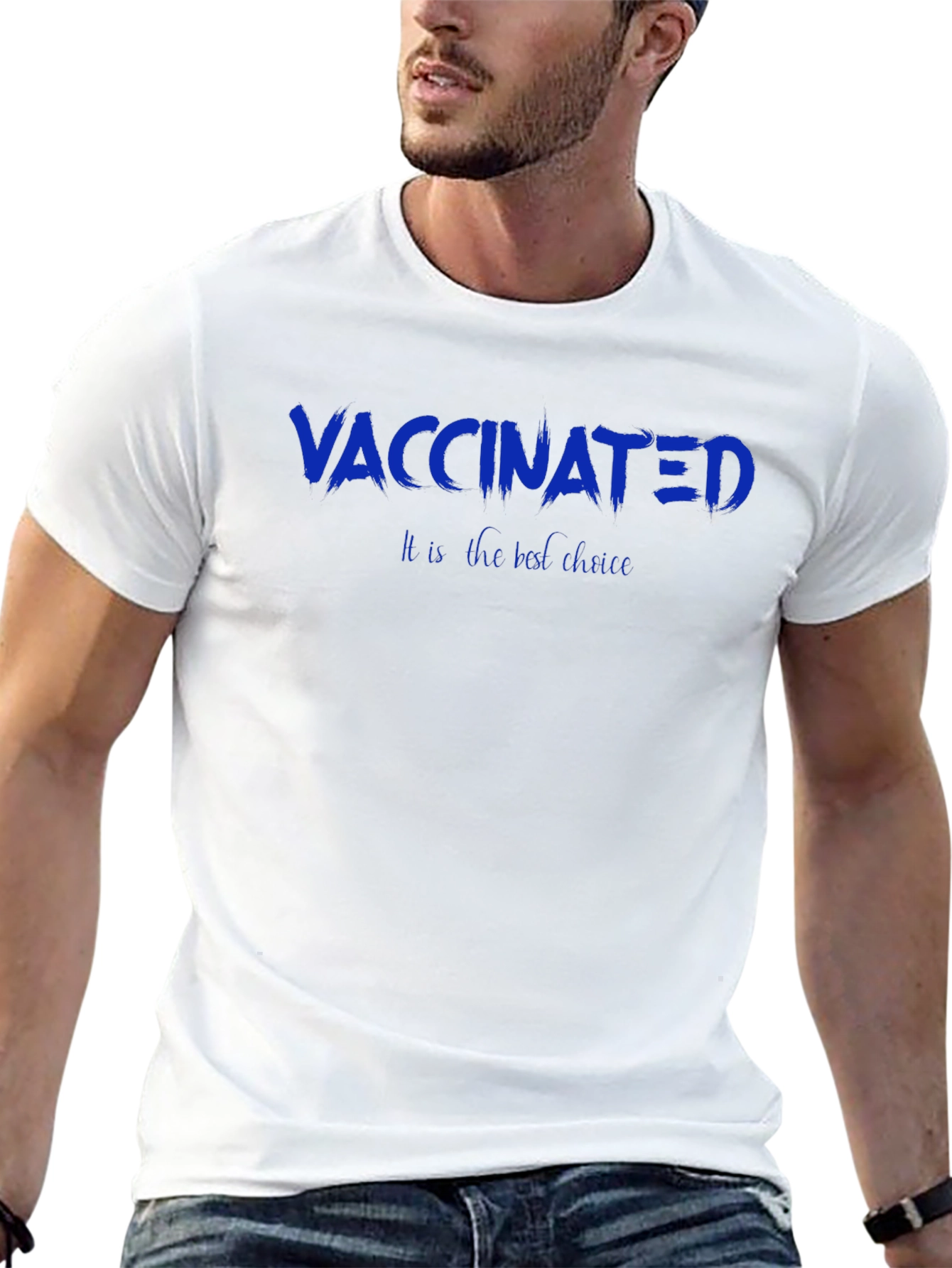 Vaccinated Tee - The Best Choice T-Shirt