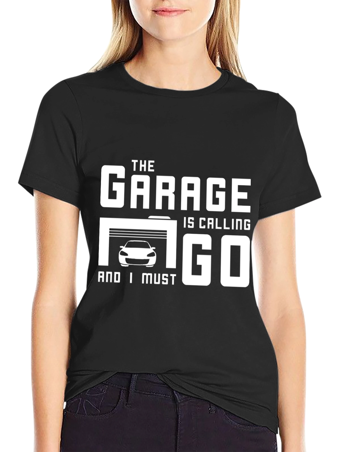 The Garage Is Calling Funny Car Lover T-Shirt