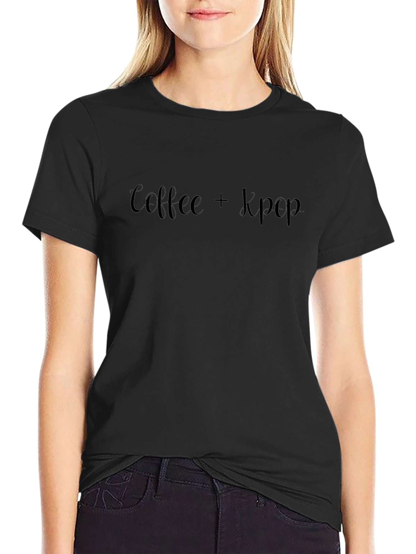 Coffee + Kpop Graphic Tee