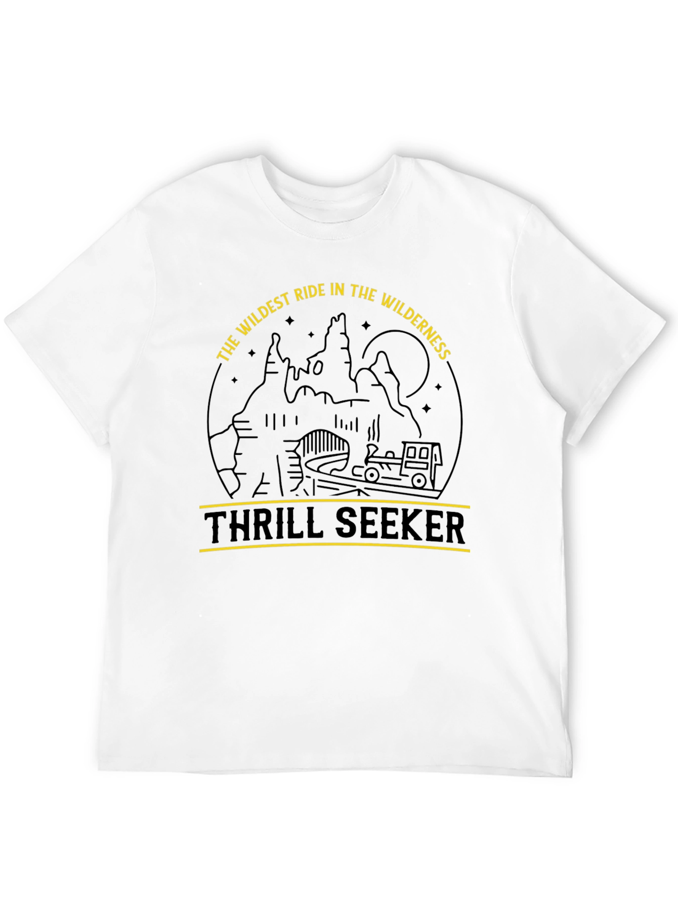 Thrill Seeker Graphic Tee - Wildest Ride T-Shirt