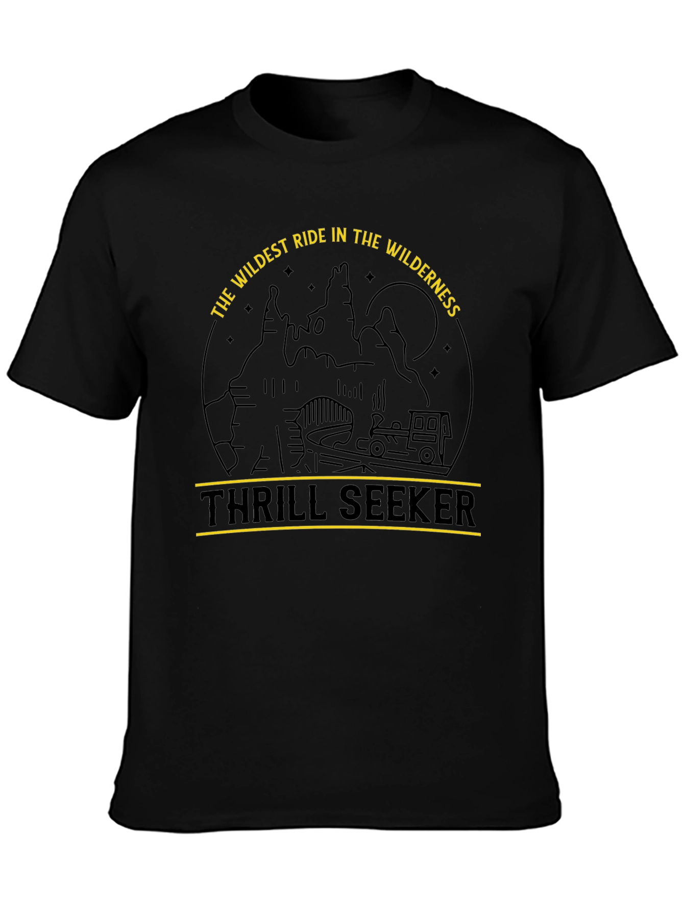 Thrill Seeker Graphic Tee - Wildest Ride T-Shirt