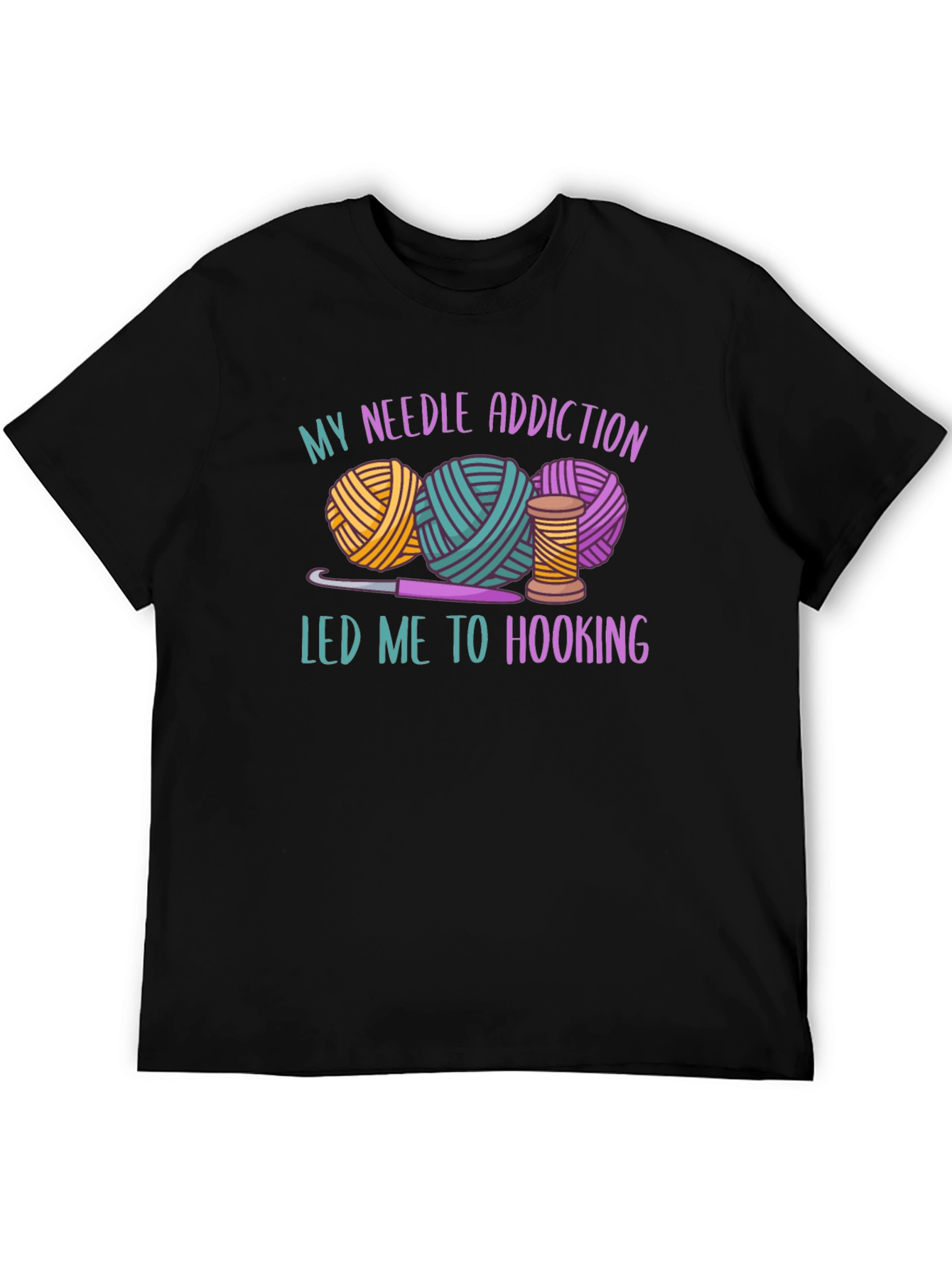 Needle Addiction Hooking T-Shirt