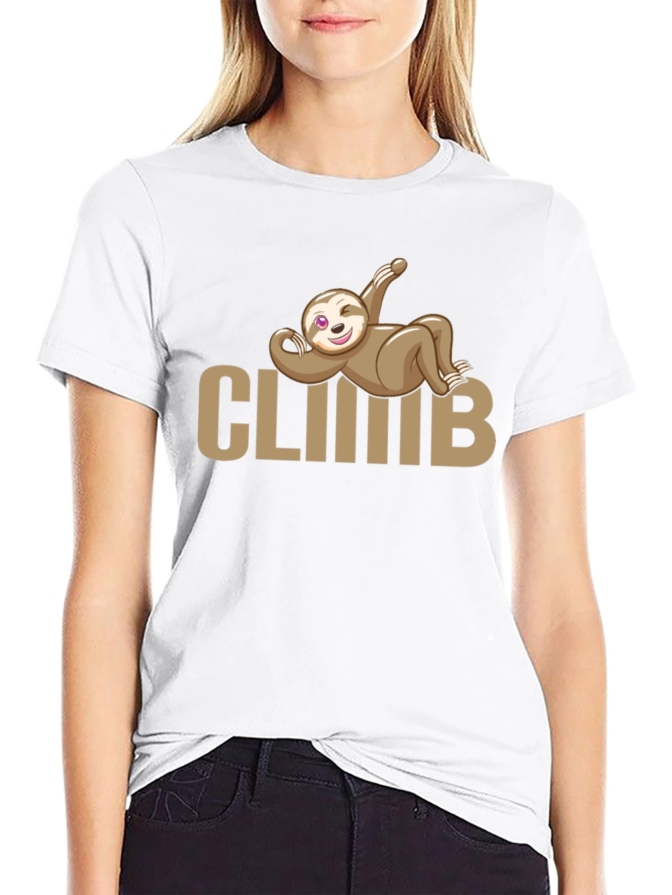 Funny Sloth Climb T-Shirt