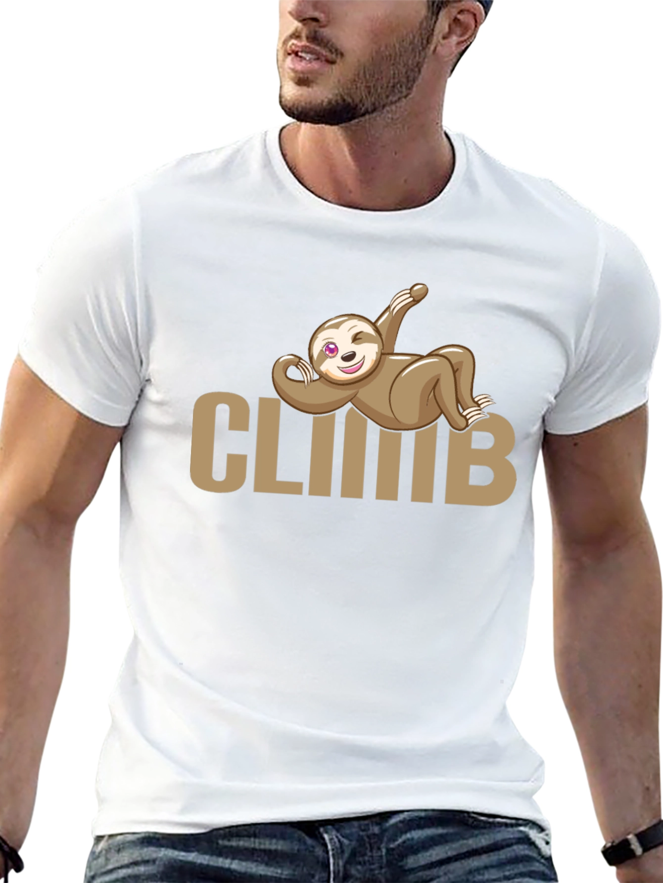 Funny Sloth Climb T-Shirt