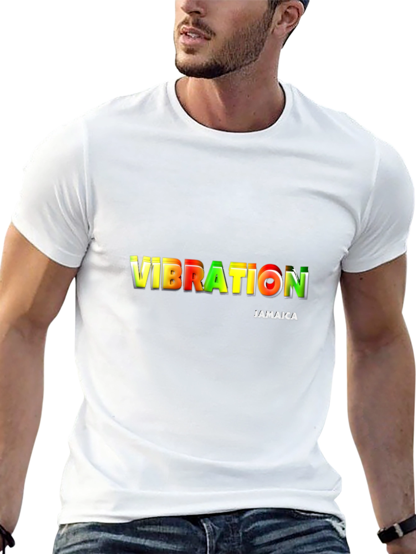 Vibration Jamaica Graphic T-Shirt