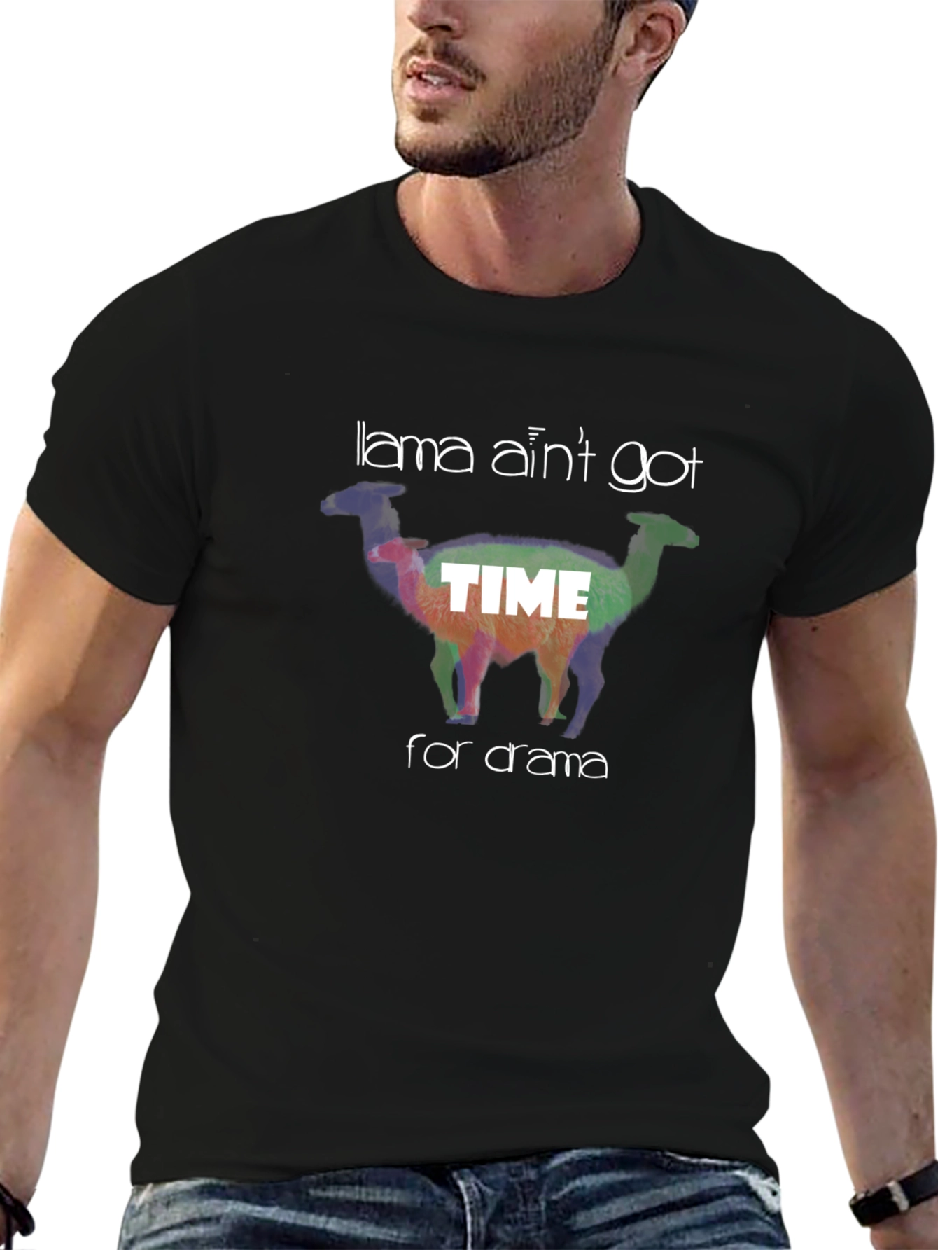 Llama Aint Got Time for Drama T-Shirt