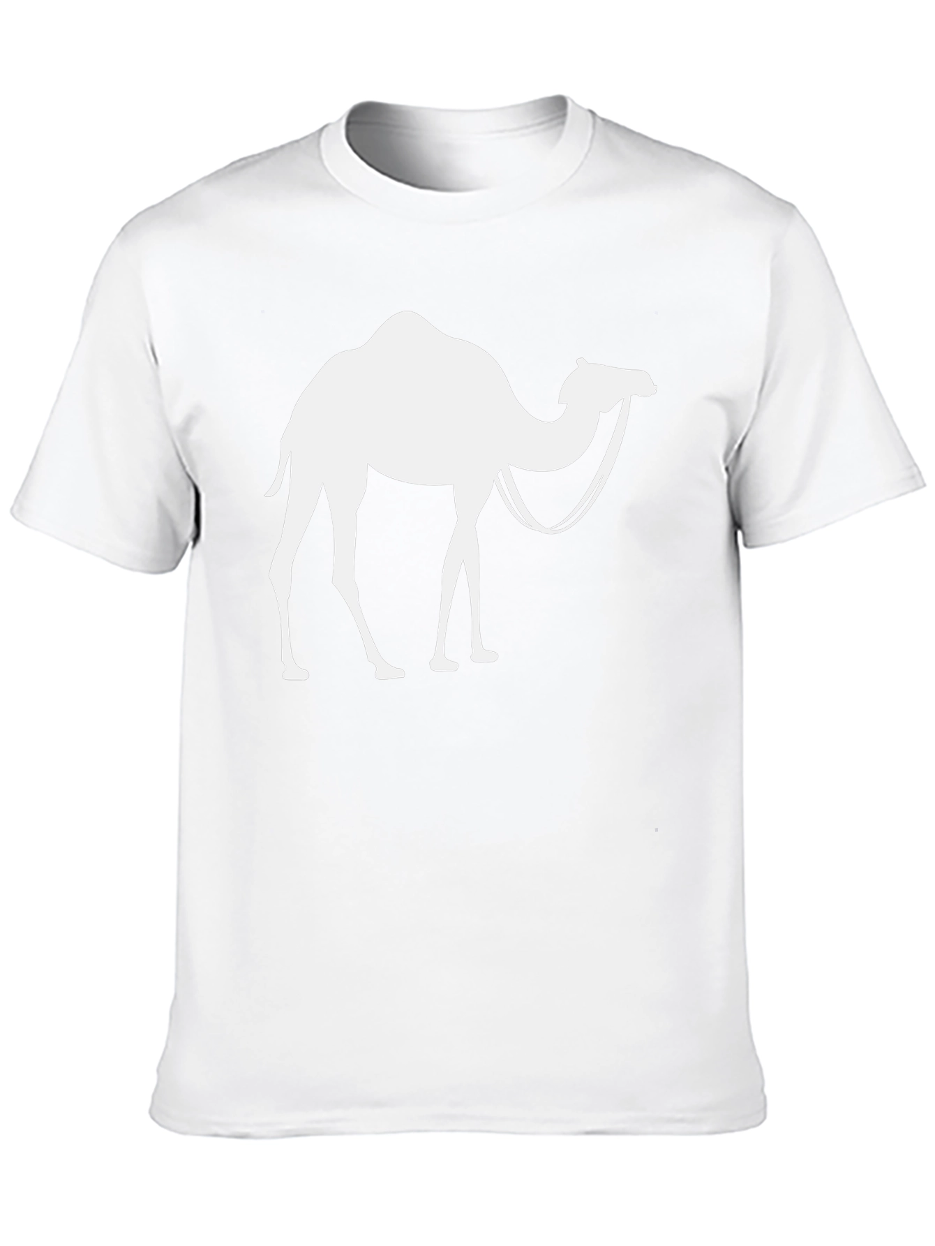 Camel Graphic T-Shirt - Classic Crew Neck