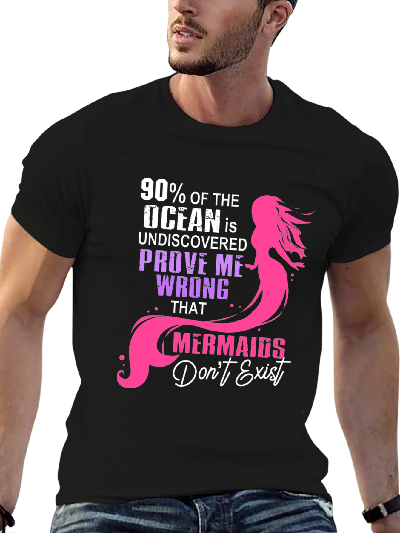 Mermaids Dont Exist Graphic Tee