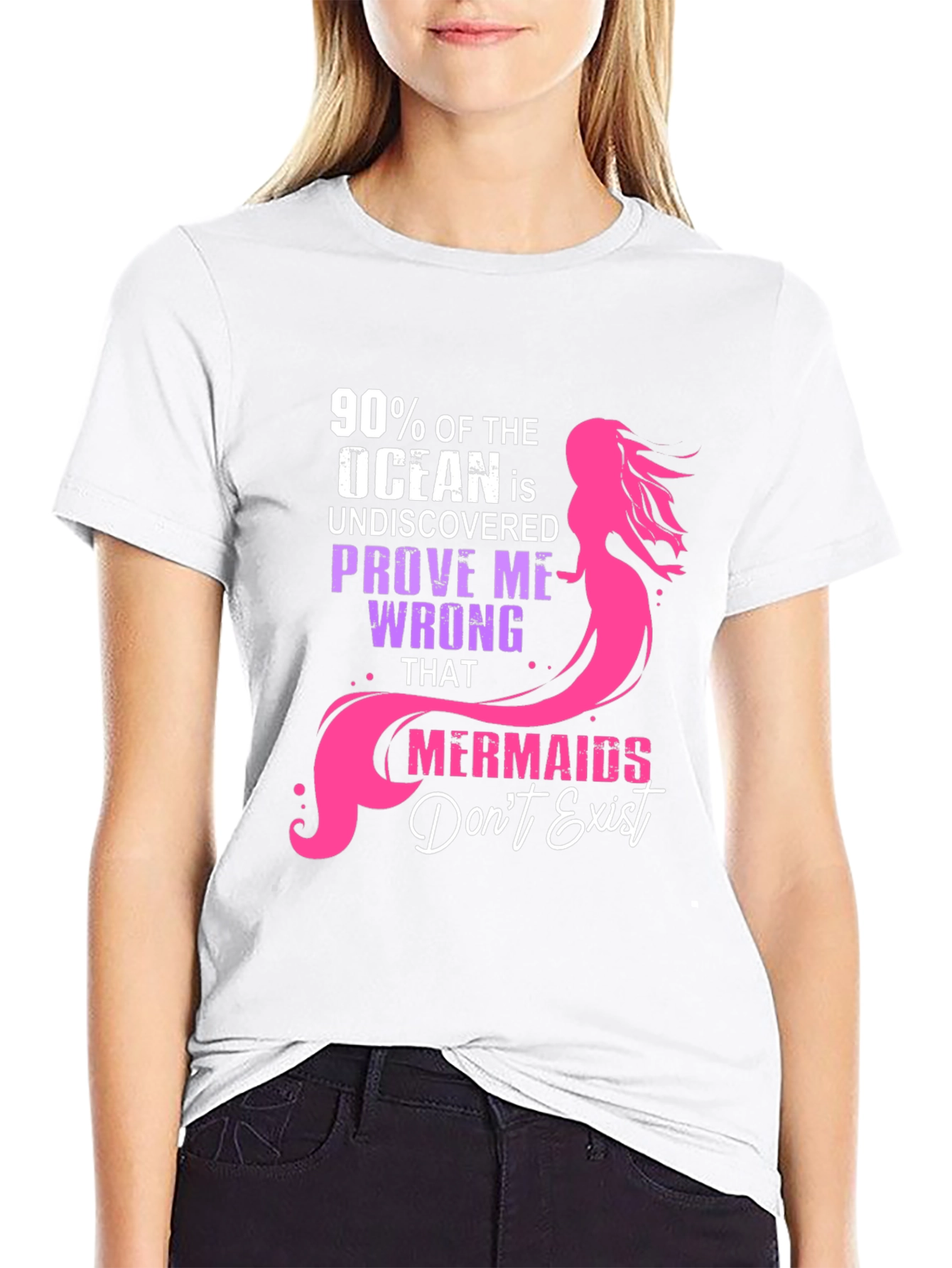 Mermaids Dont Exist Graphic Tee