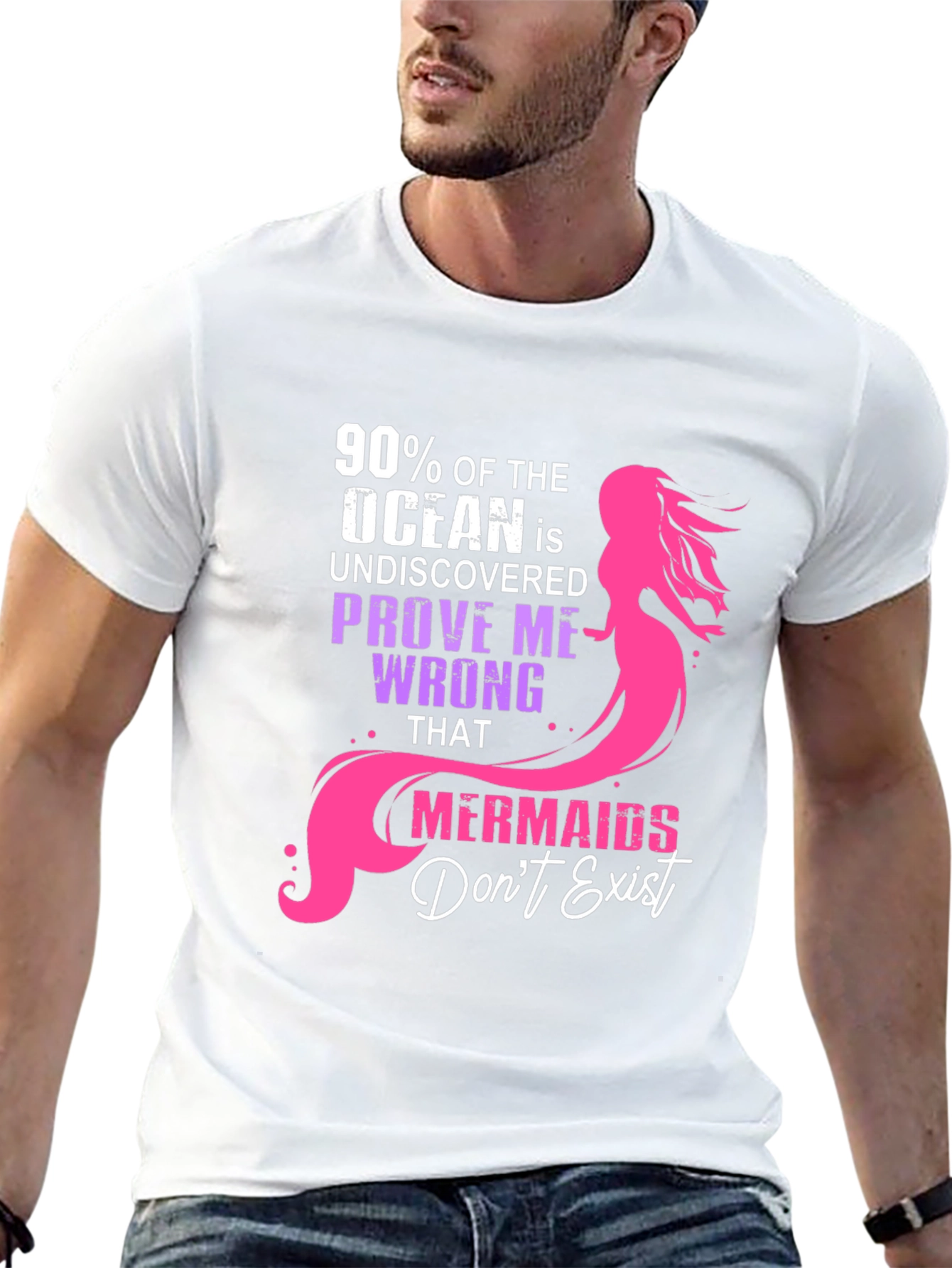 Mermaids Dont Exist Graphic Tee