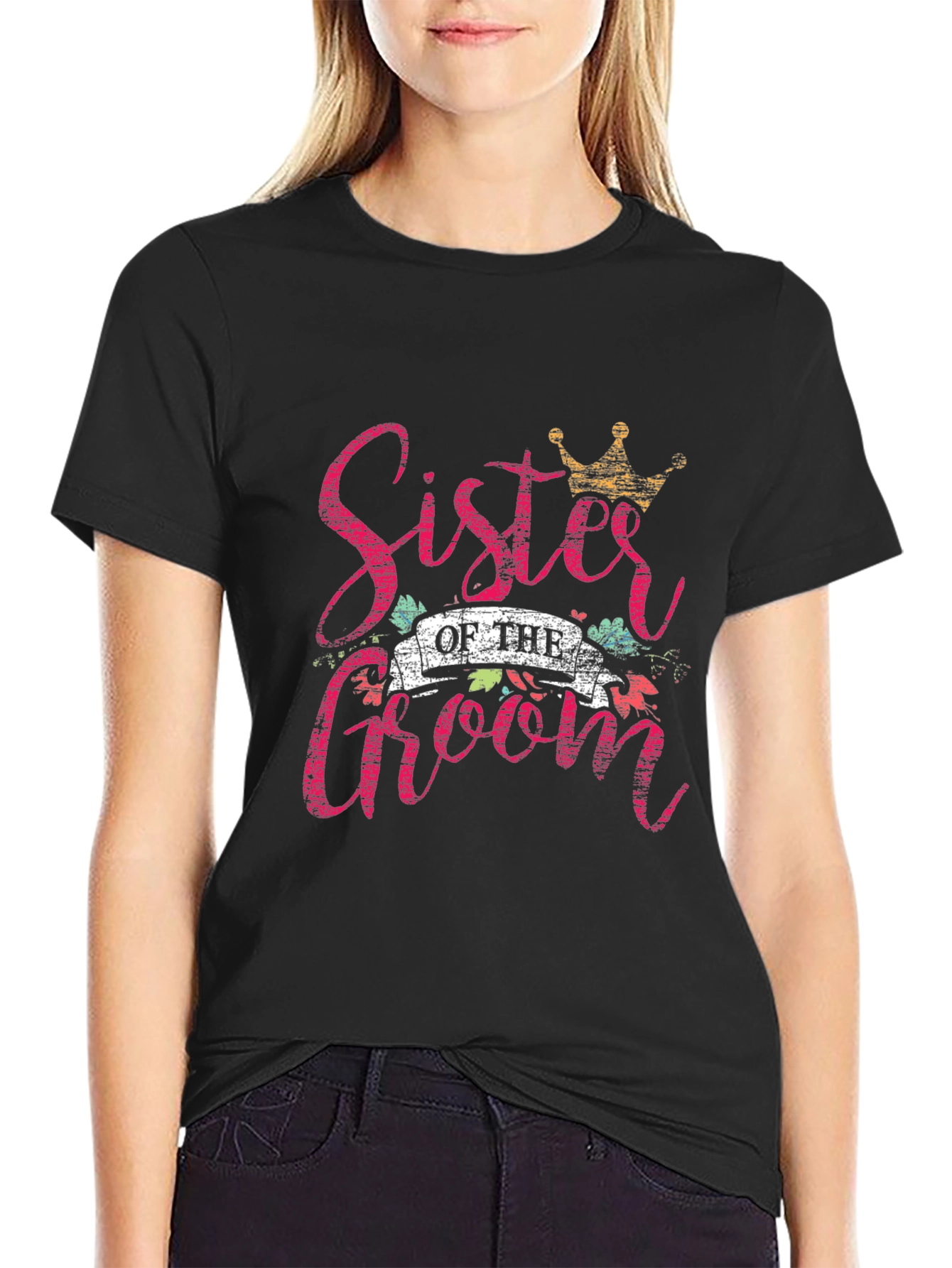Sister of the Groom Graphic Tee