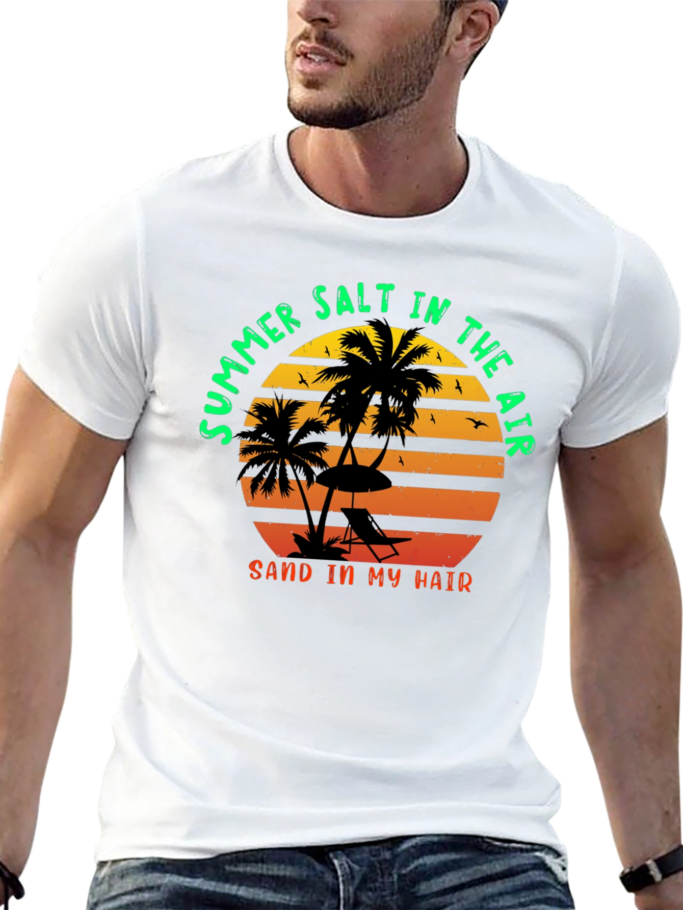 Summer Salt in the Air Graphic T-Shirt