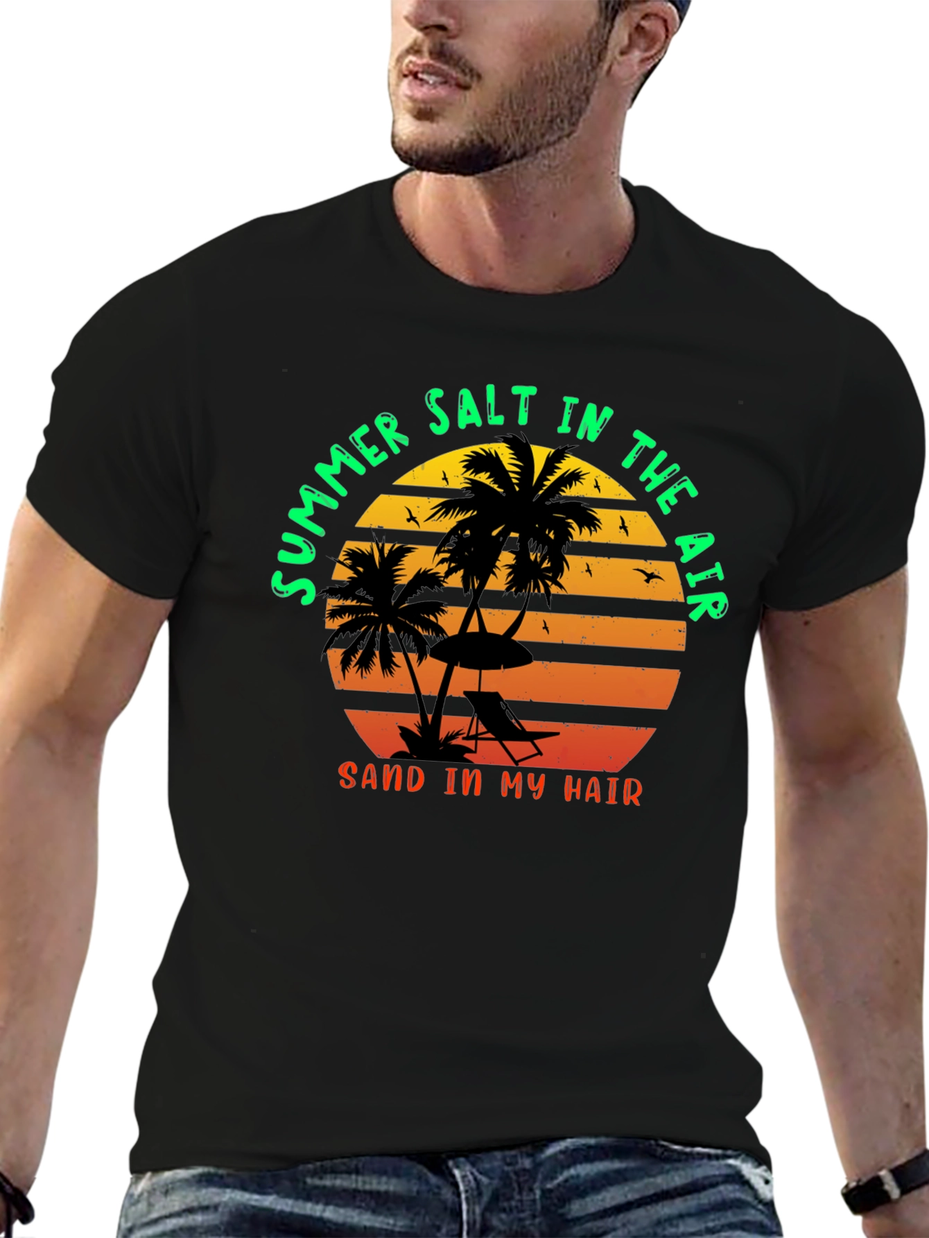 Summer Salt in the Air Graphic T-Shirt