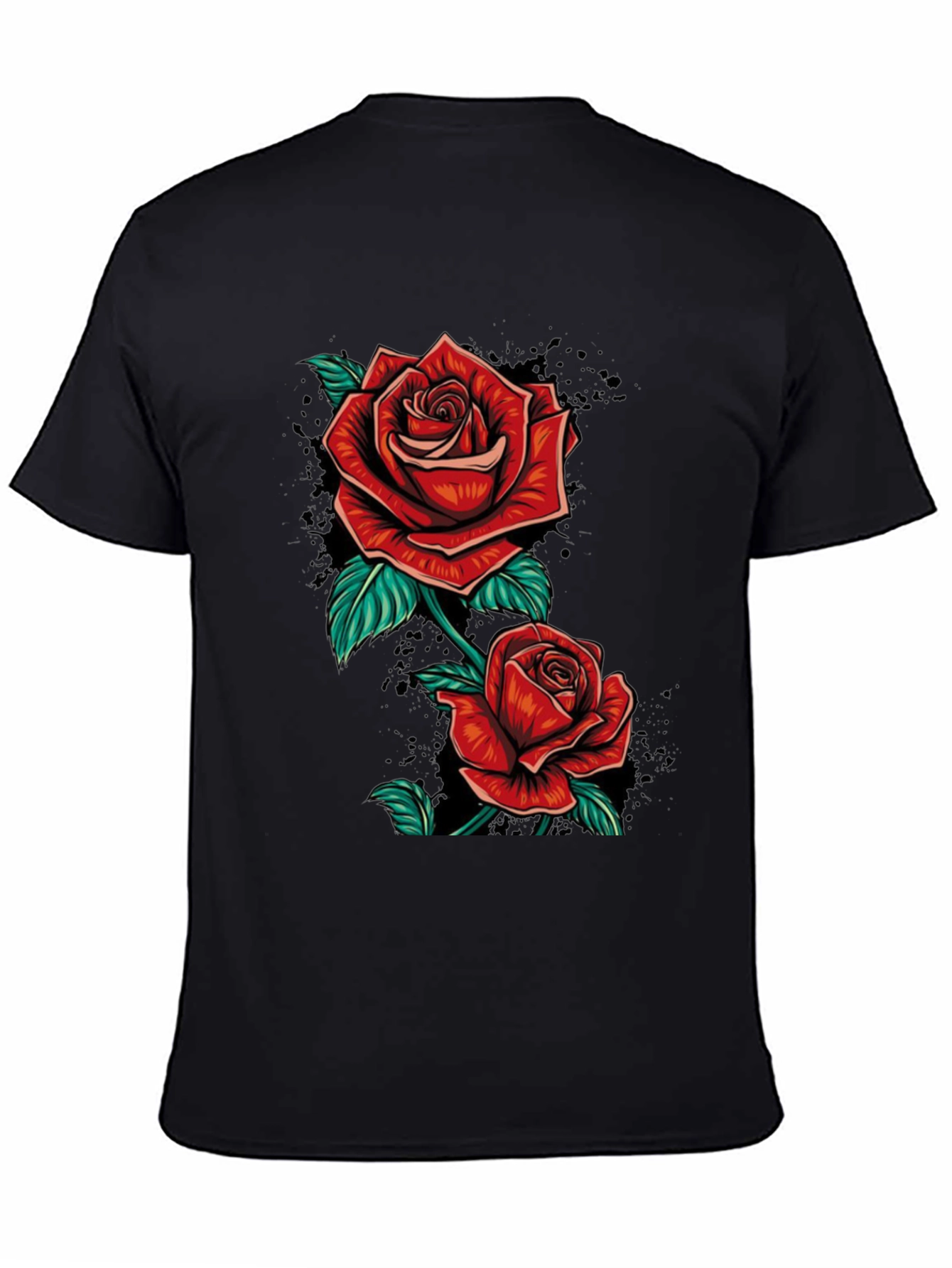 Rose T-Shirt - Floral Graphic Tee