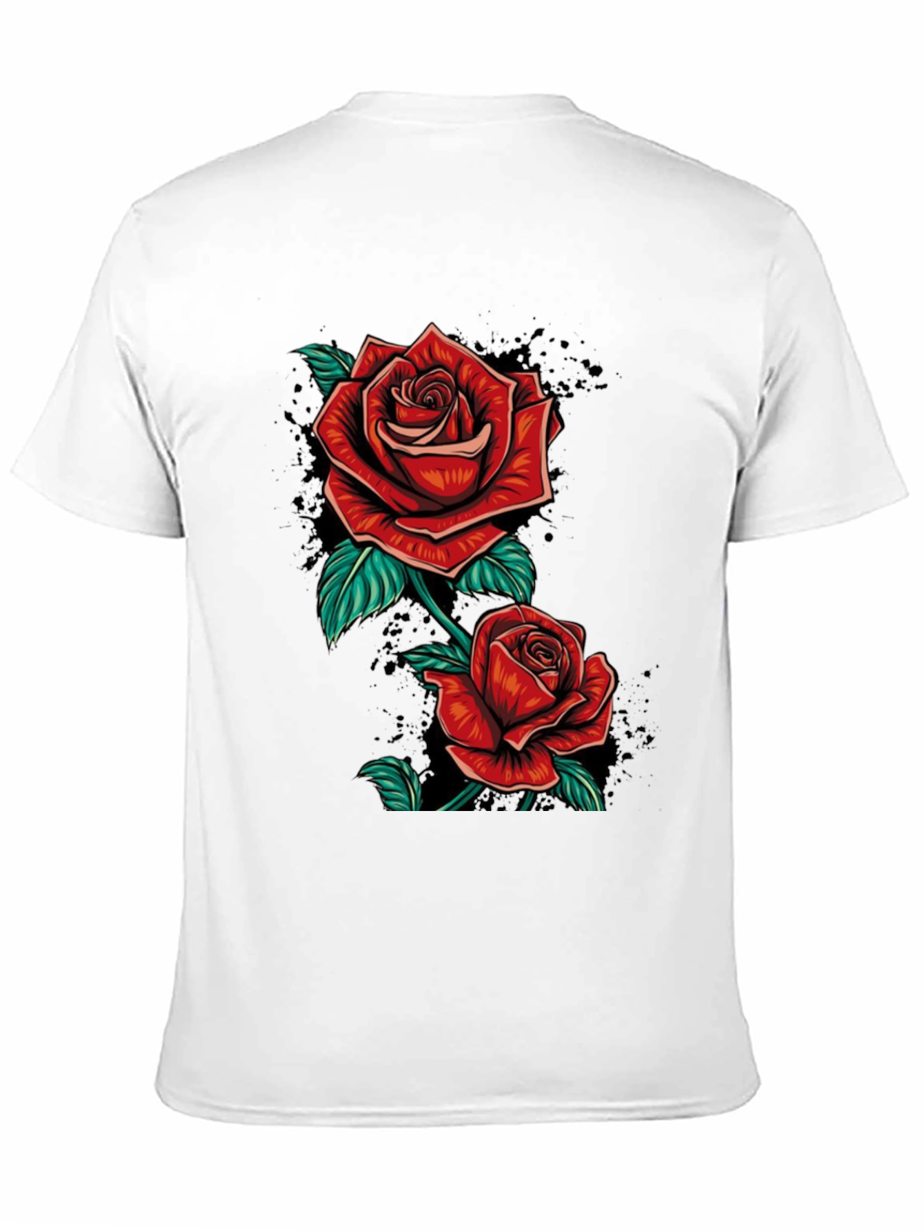 Rose T-Shirt - Floral Graphic Tee
