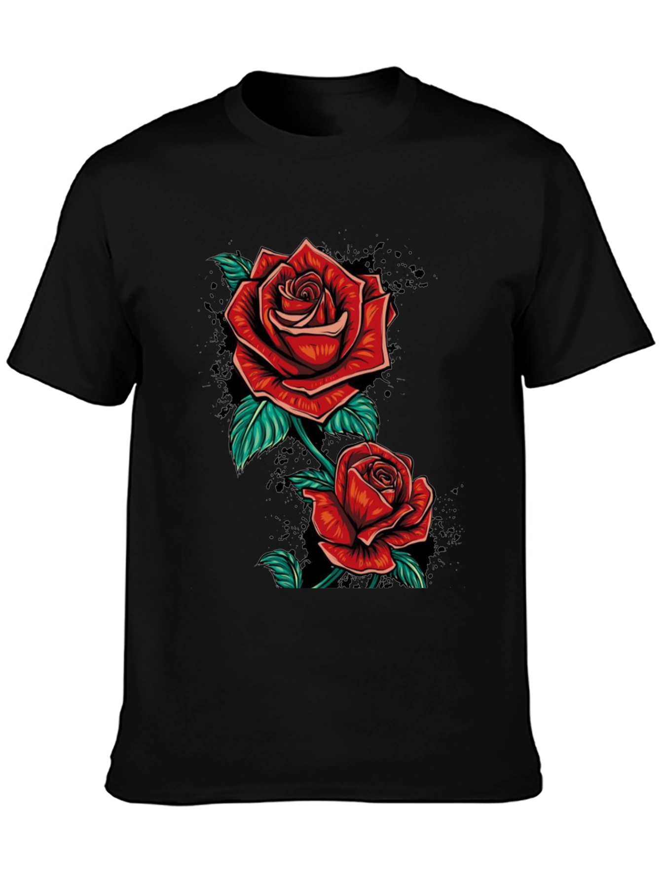 Rose T-Shirt - Floral Graphic Tee