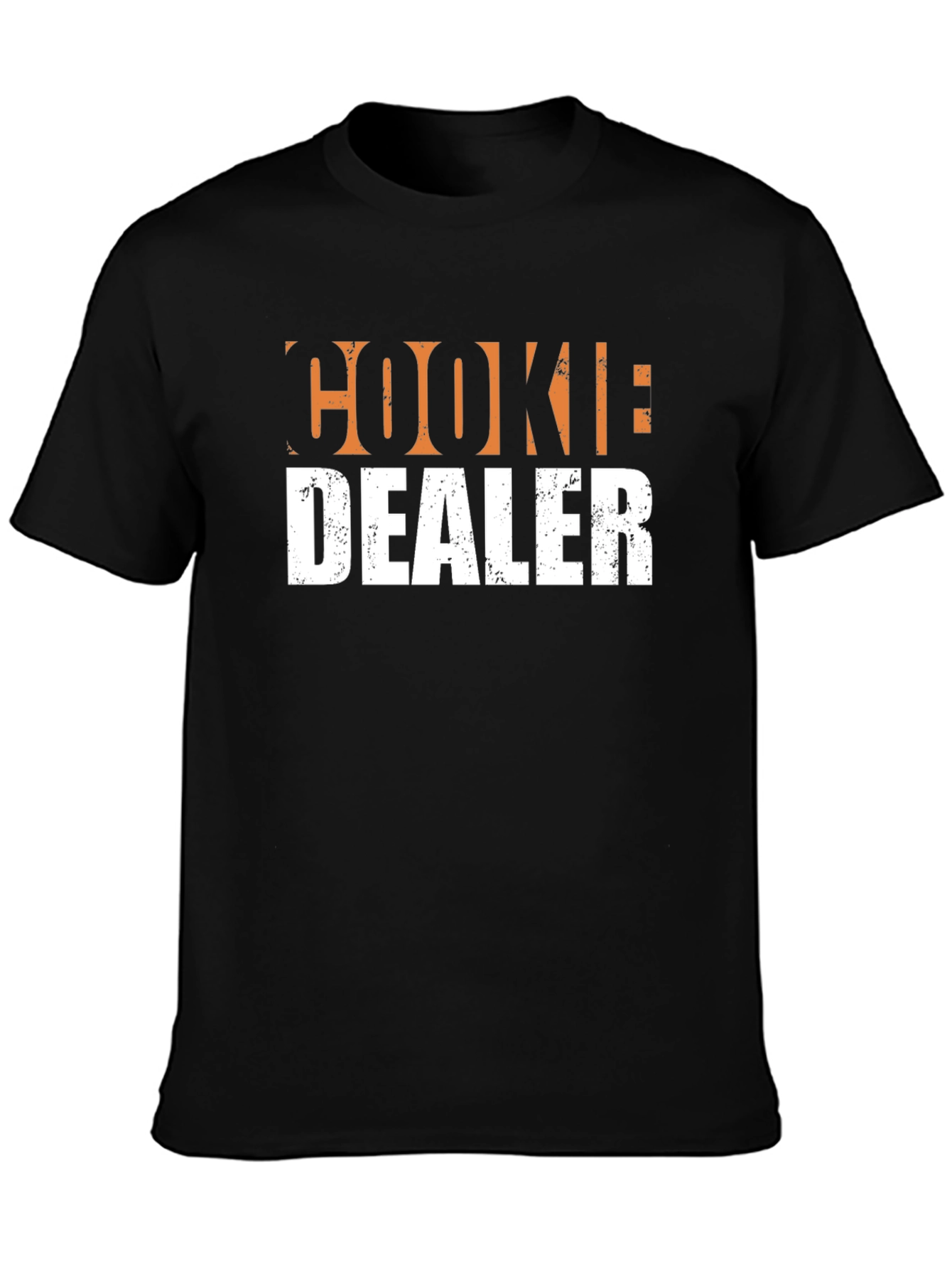 Cookie Dealer Graphic Tee - Black Cotton T-Shirt