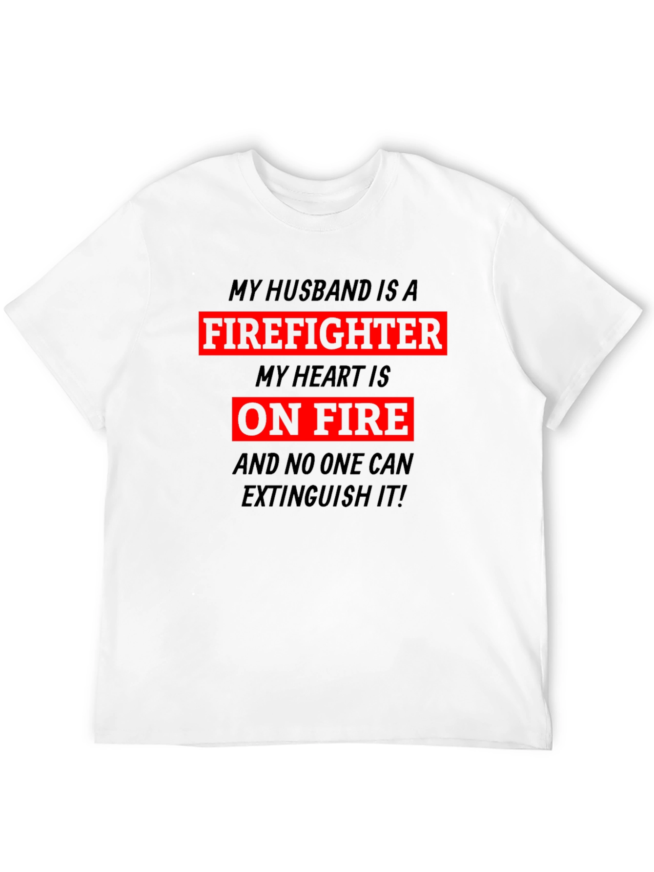 Firefighter Husband Graphic Tee
