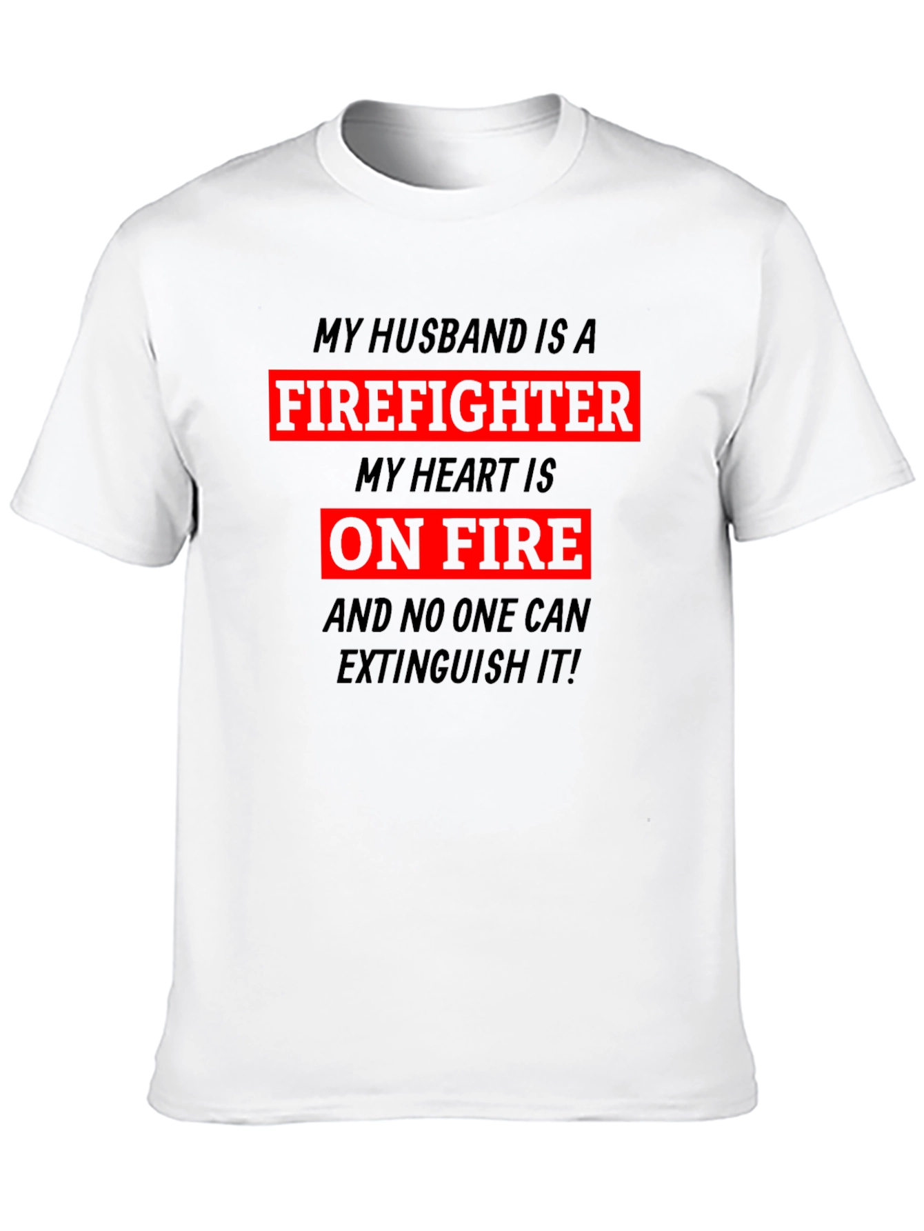 Firefighter Husband Graphic Tee