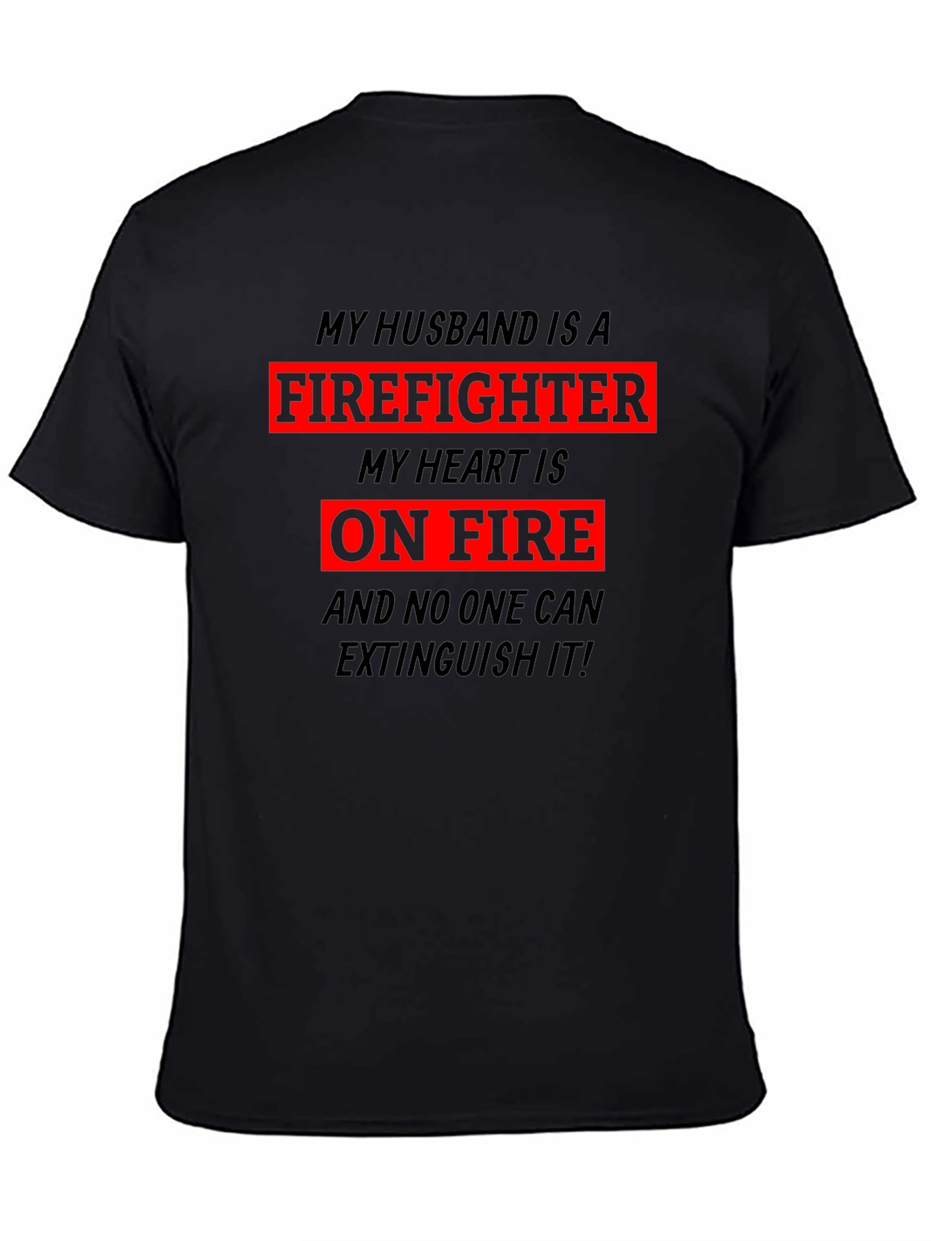 Firefighter Husband Graphic Tee