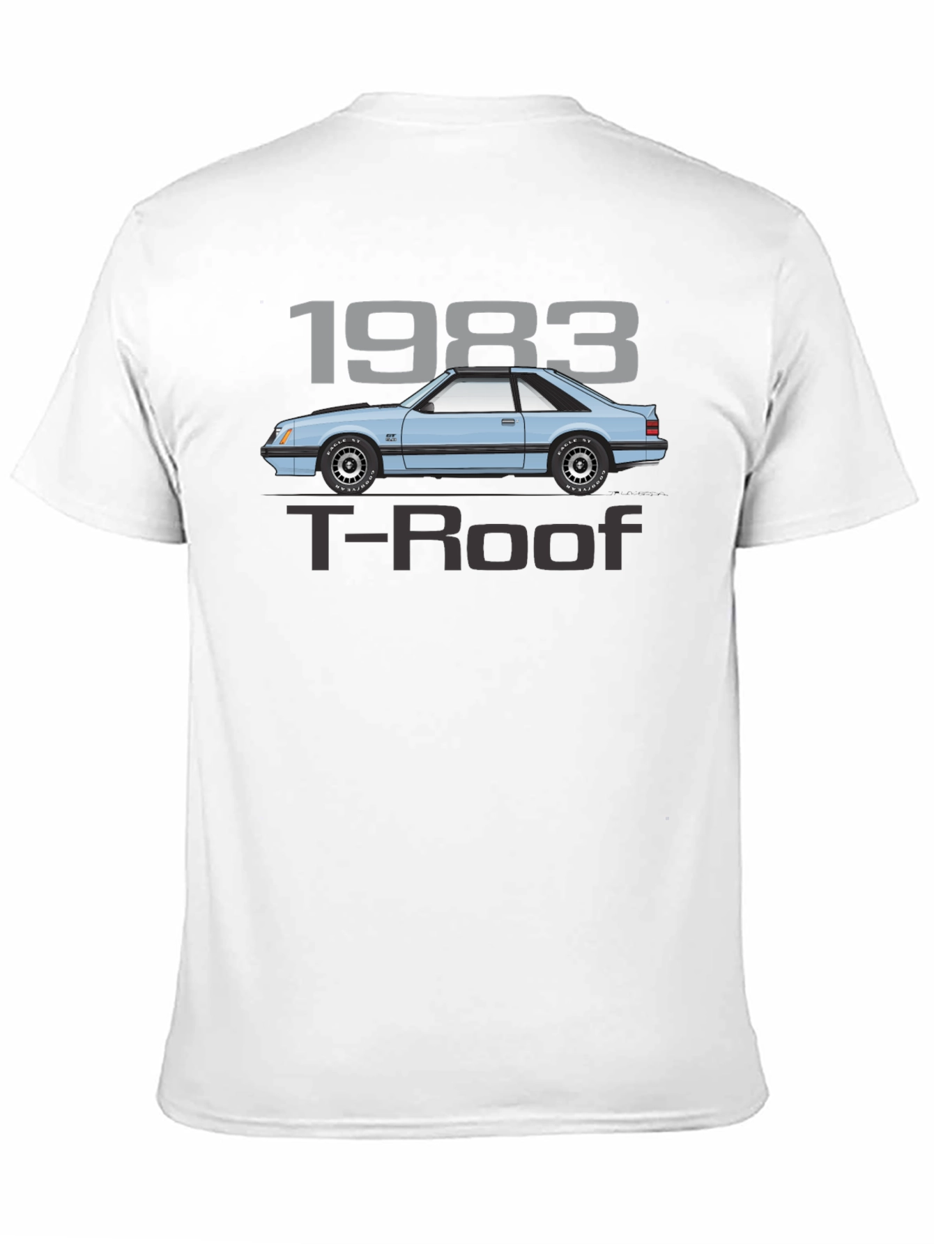 1983 T-Roof Car Graphic Tee