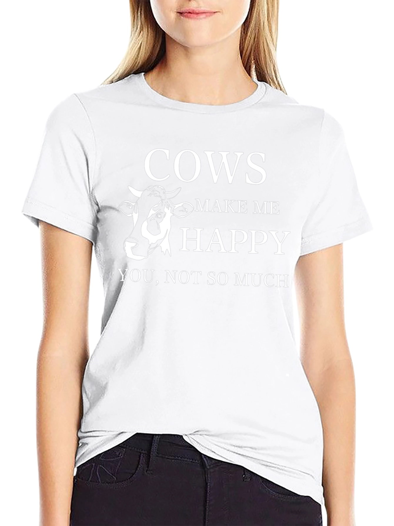 Cows Make Me Happy T-Shirt