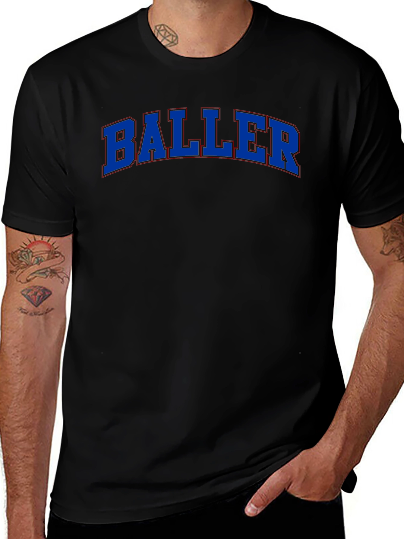 Baller Graphic Tee - Bold Style Comfortable Fit