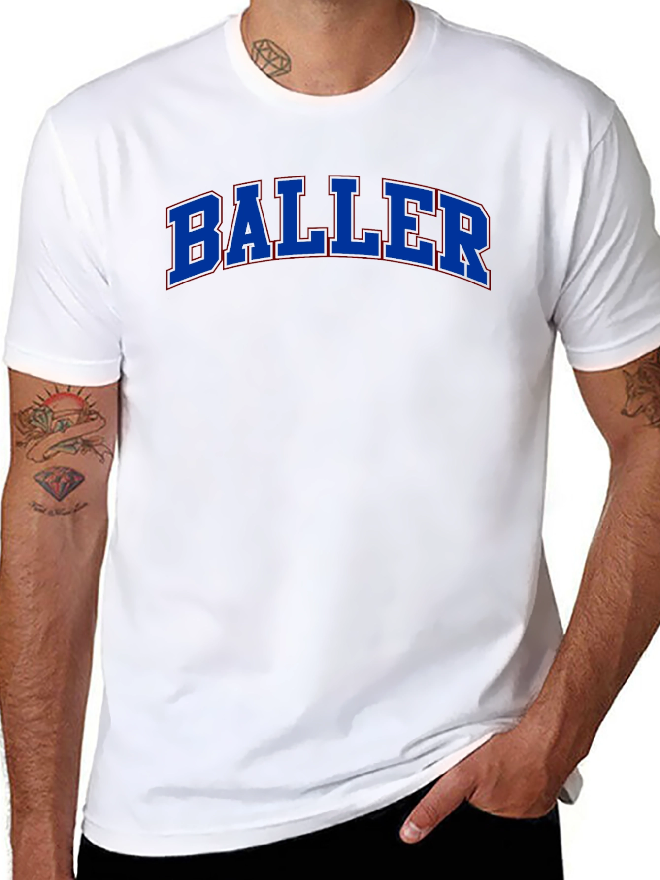 Baller Graphic Tee - Bold Style Comfortable Fit