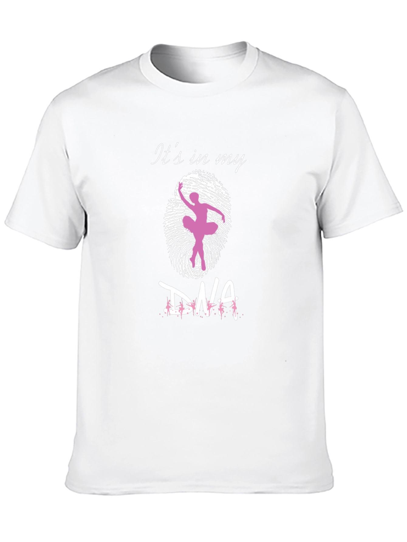 Ballet DNA T-Shirt - Dancer in Fingerprint Tee