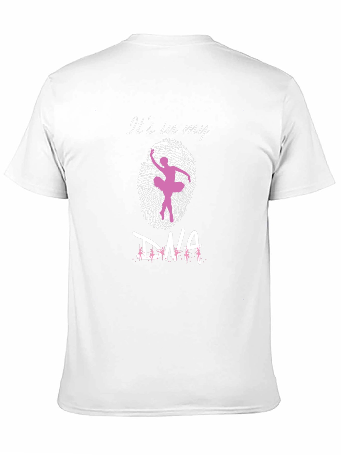 Ballet DNA T-Shirt - Dancer in Fingerprint Tee