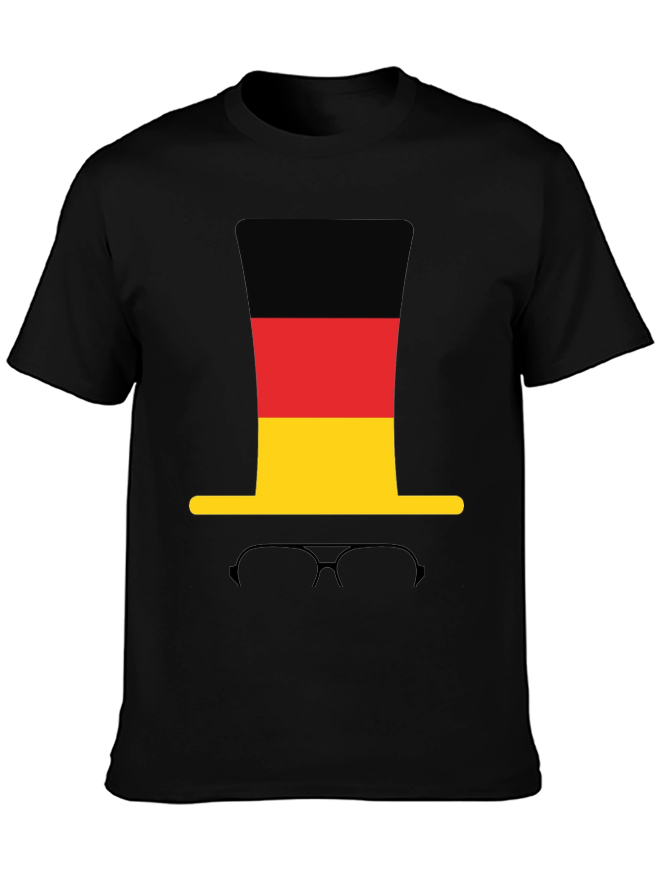 Germany Flag Top Hat T-Shirt