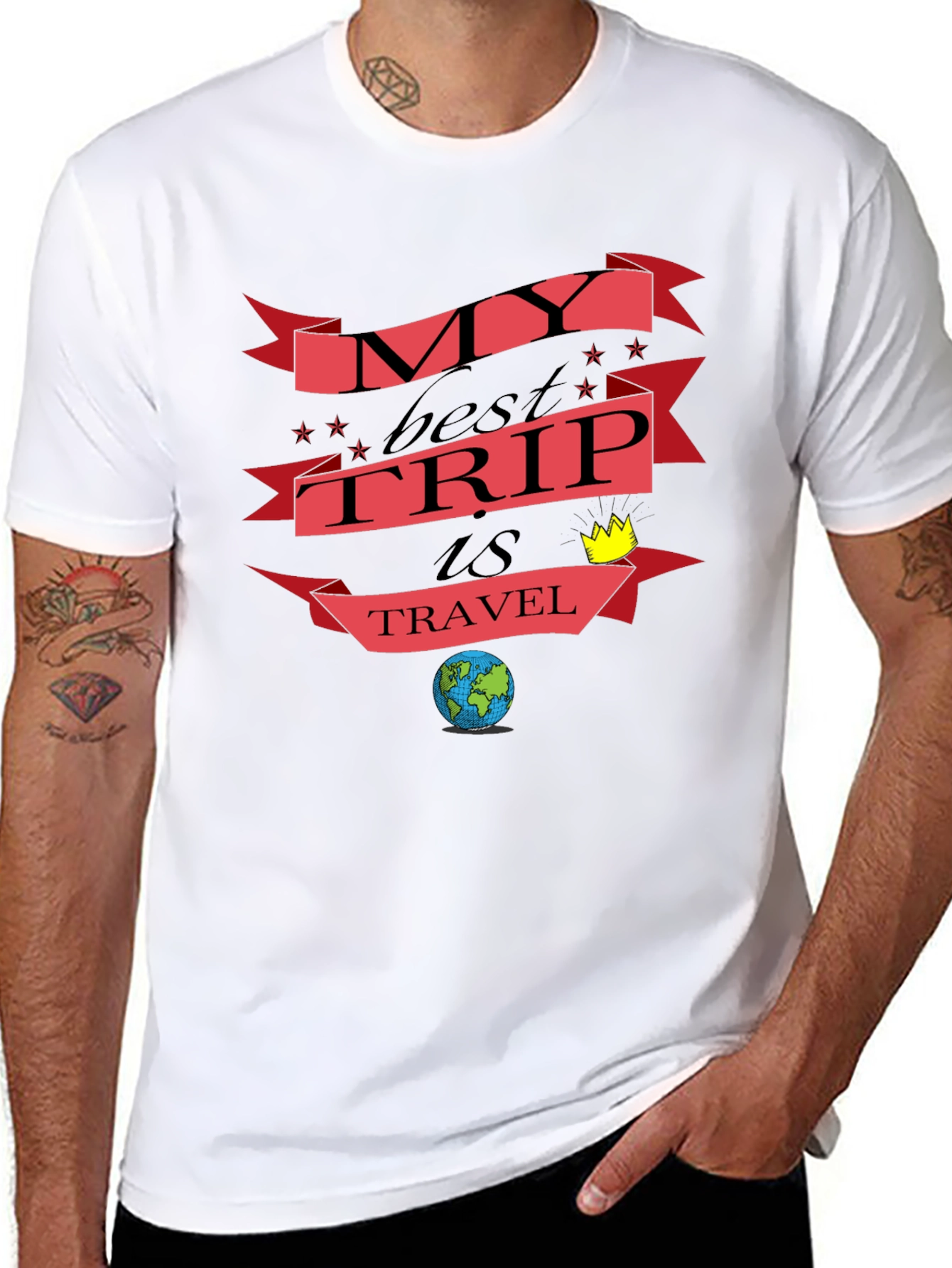 My Best Trip Is Travel T-Shirt