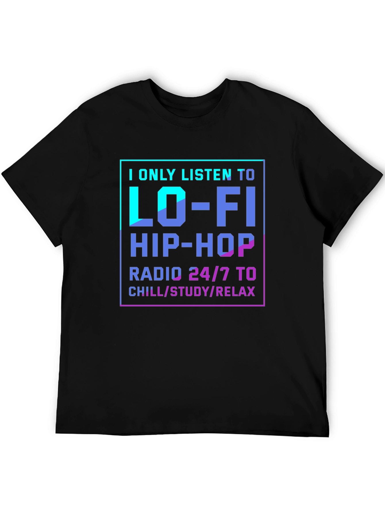 Lo-Fi Hip-Hop Radio T-Shirt - Chill Study Relax