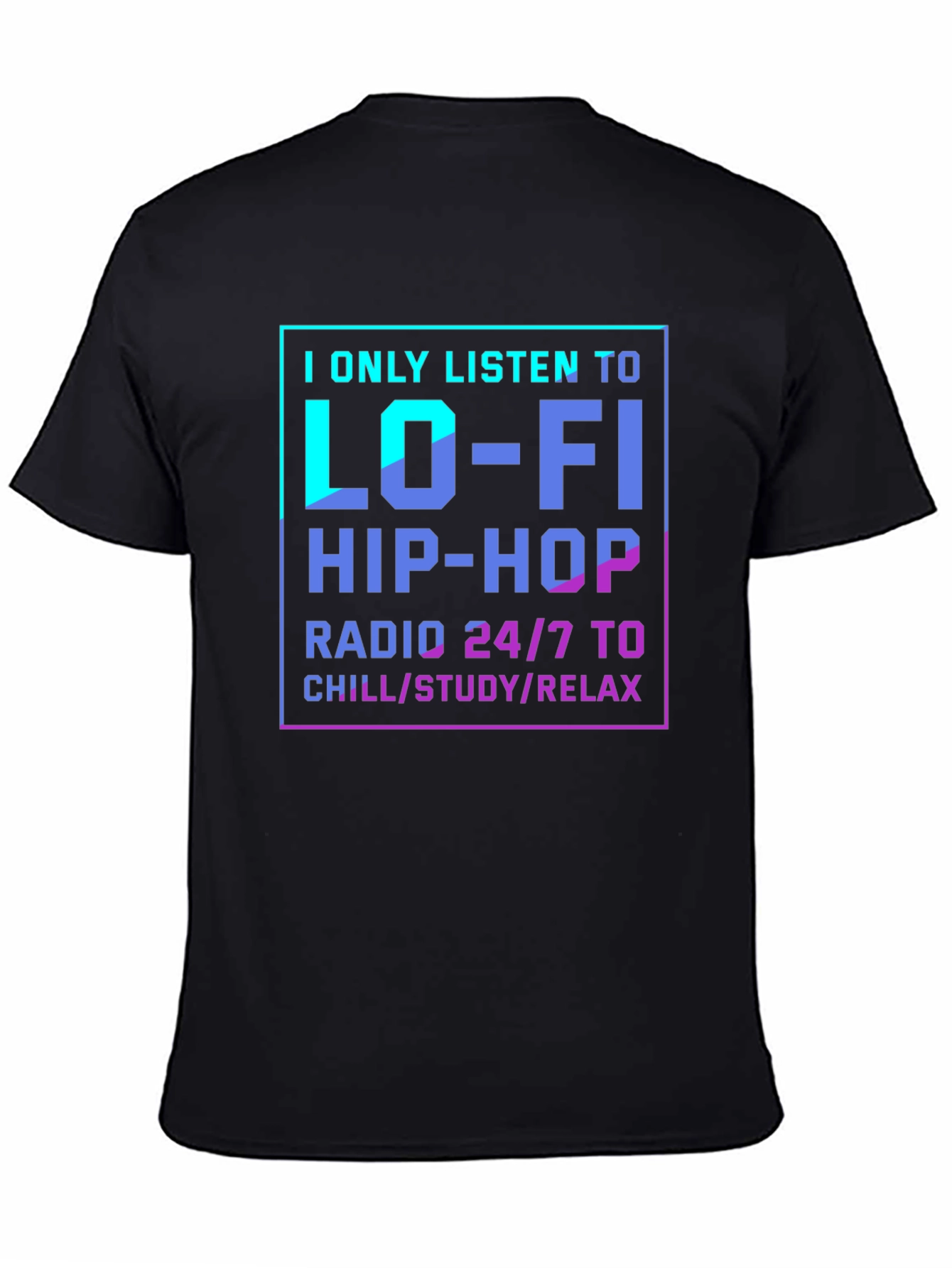 Lo-Fi Hip-Hop Radio T-Shirt - Chill Study Relax