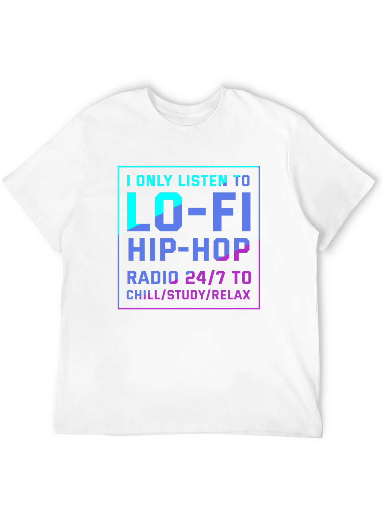 Lo-Fi Hip-Hop Radio T-Shirt - Chill Study Relax