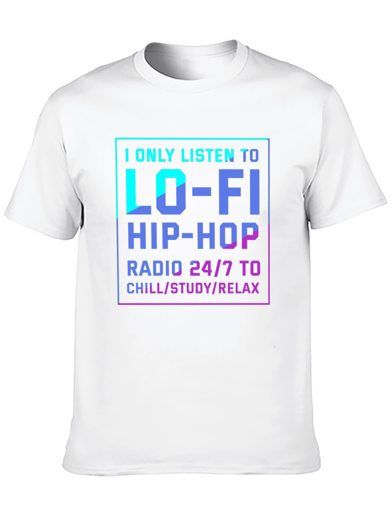 Lo-Fi Hip-Hop Radio T-Shirt - Chill Study Relax