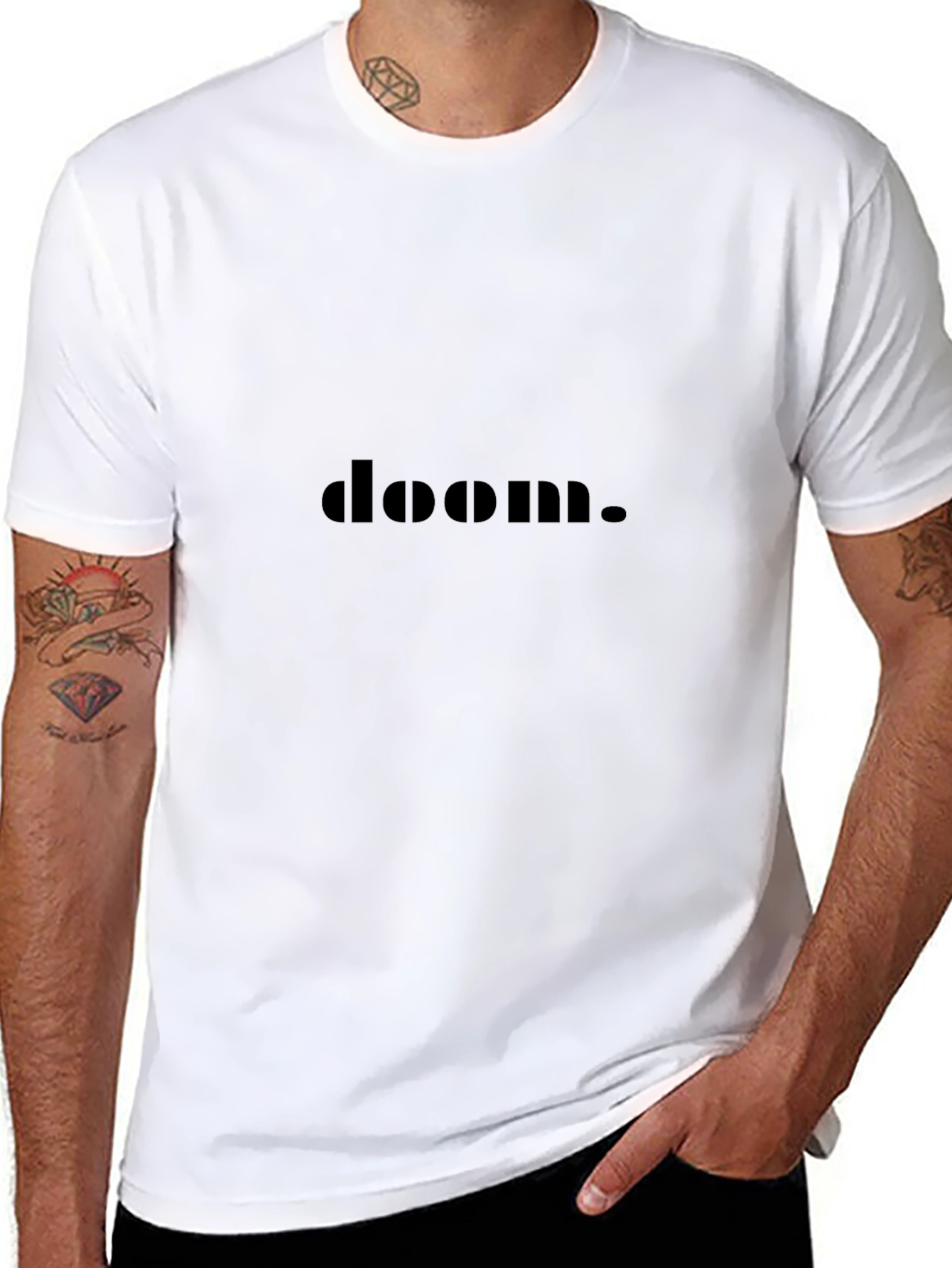 Doom Graphic Black T-Shirt