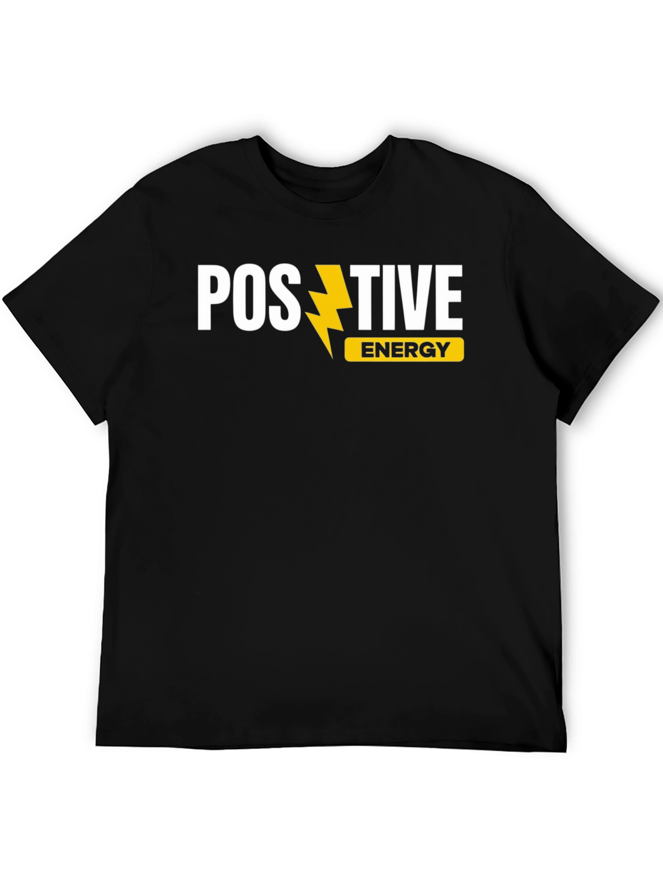 Positive Energy Graphic T-Shirt - Black