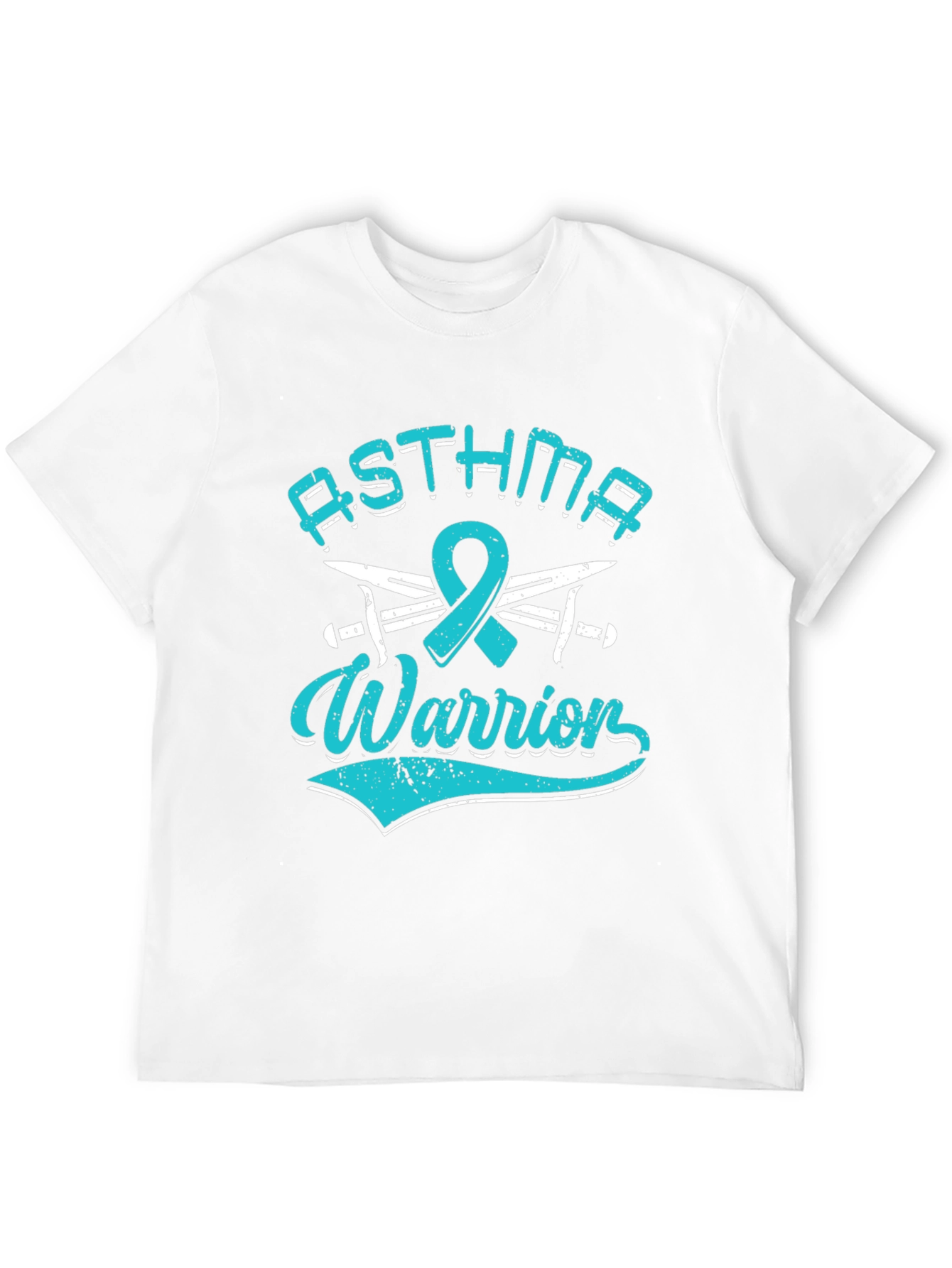 Asthma Warrior Awareness T-Shirt - Black