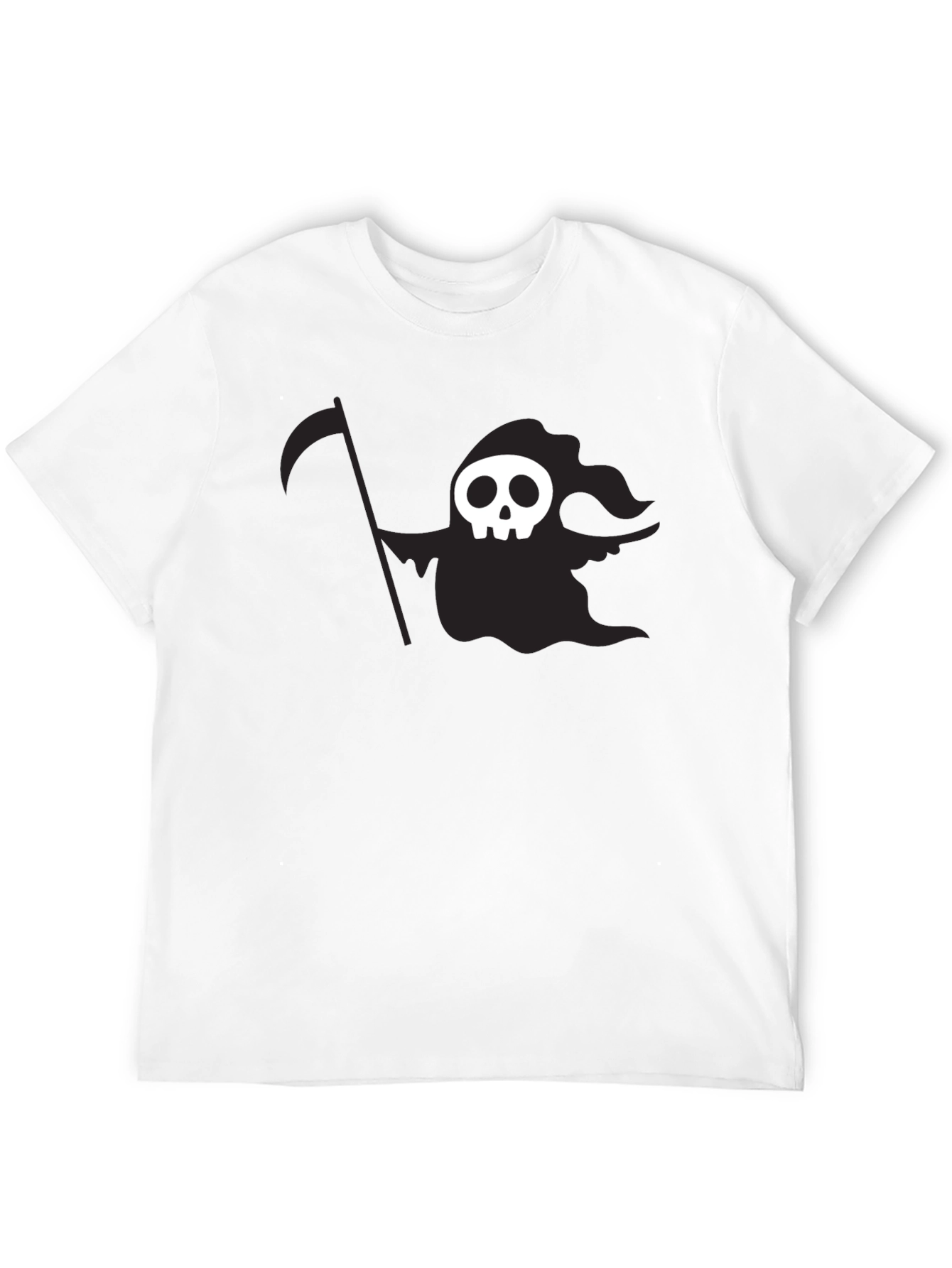 Grim Reaper Graphic Black T-Shirt