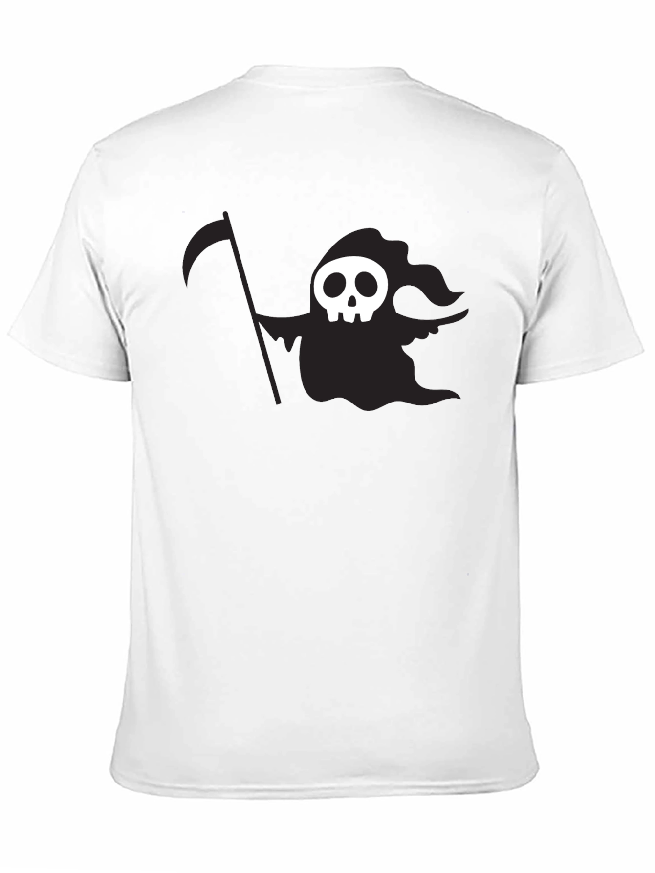 Grim Reaper Graphic Black T-Shirt