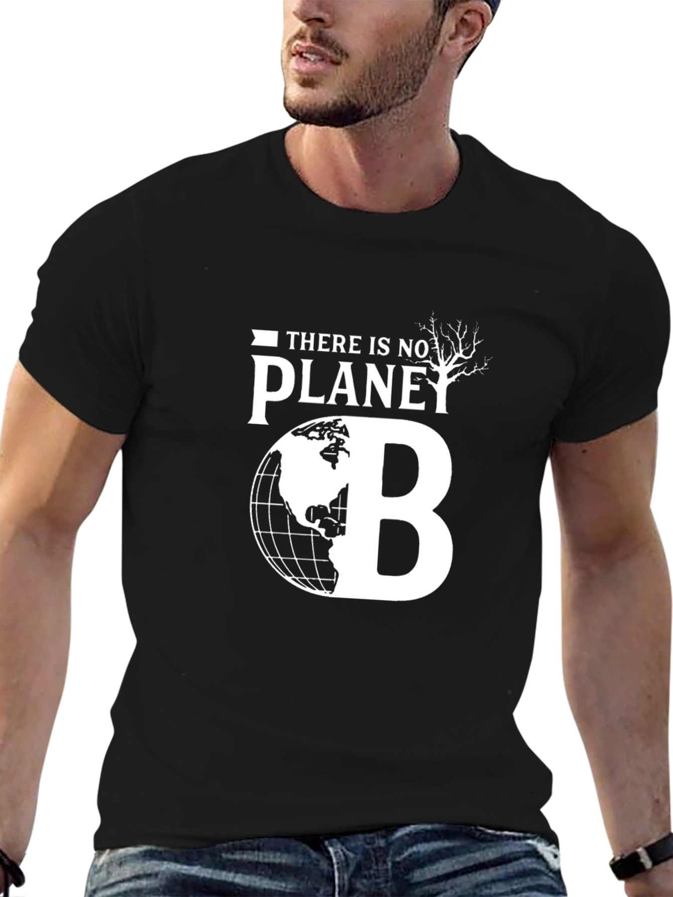 No Planet B Graphic Tee - Eco-Friendly Awareness