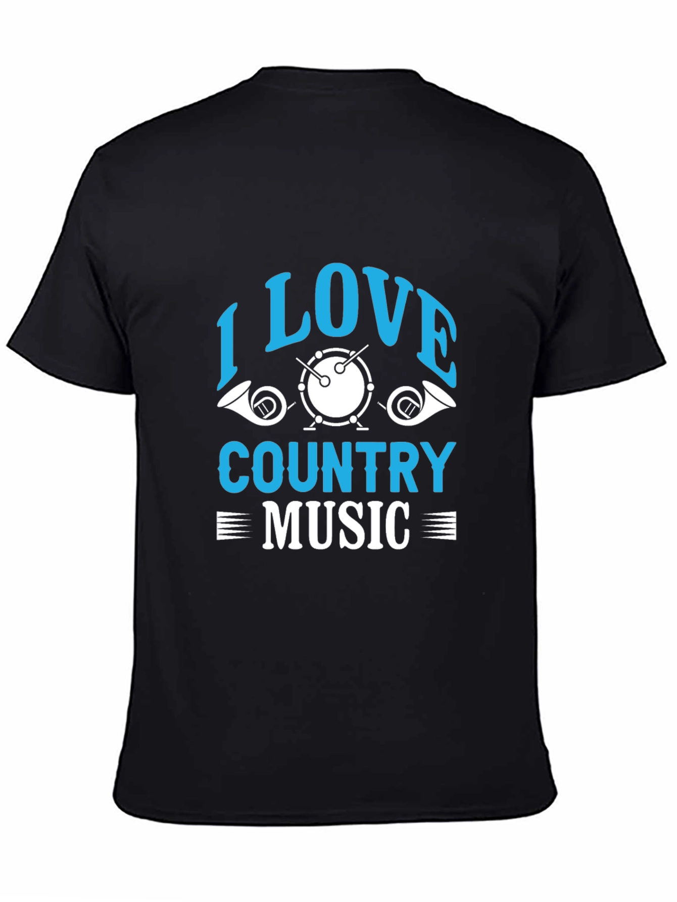 I Love Country Music Graphic T-Shirt