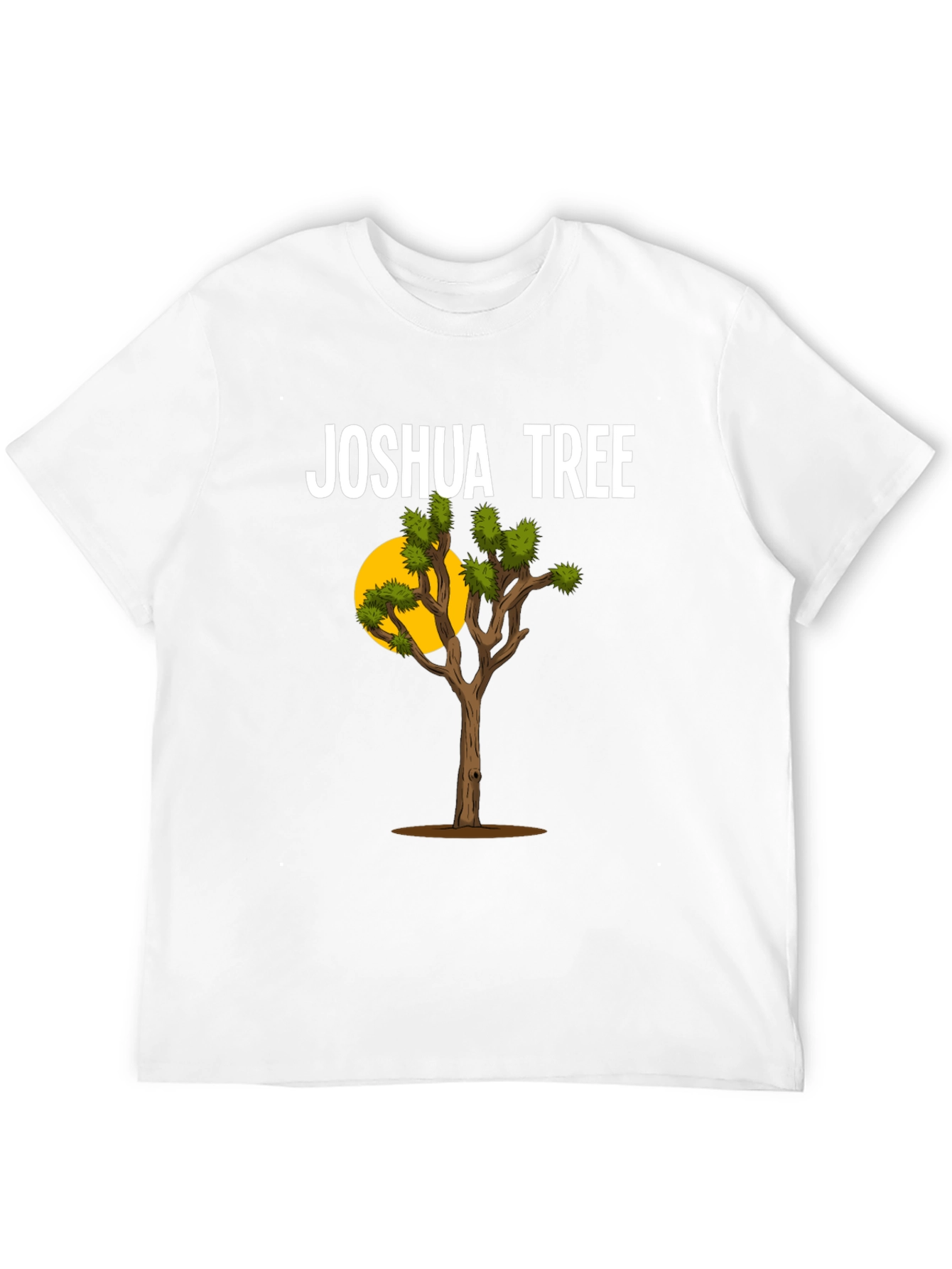 Joshua Tree Graphic T-Shirt - Black Cotton Blend