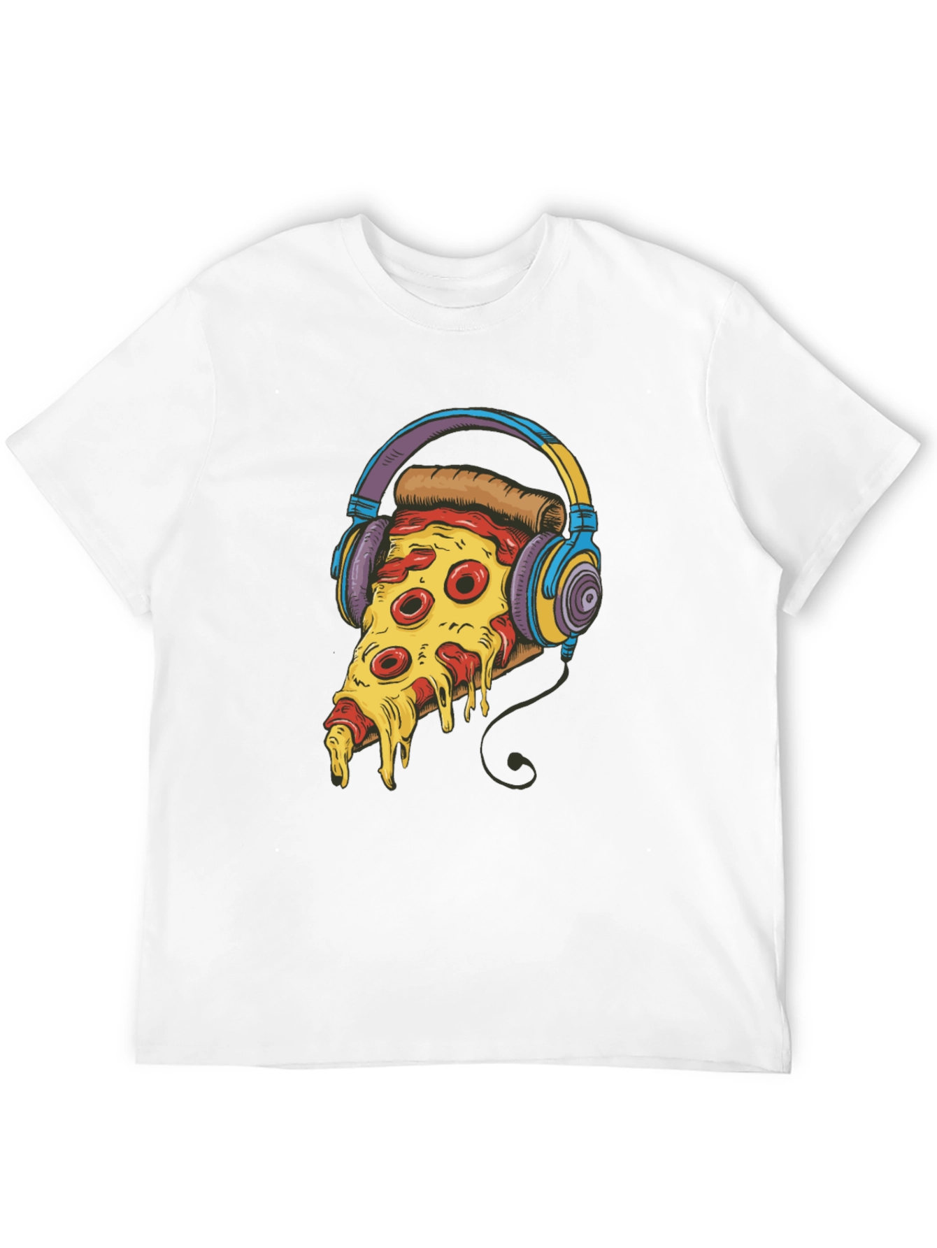 Pizza Slice Graphic T-Shirt - Foodie Fashion