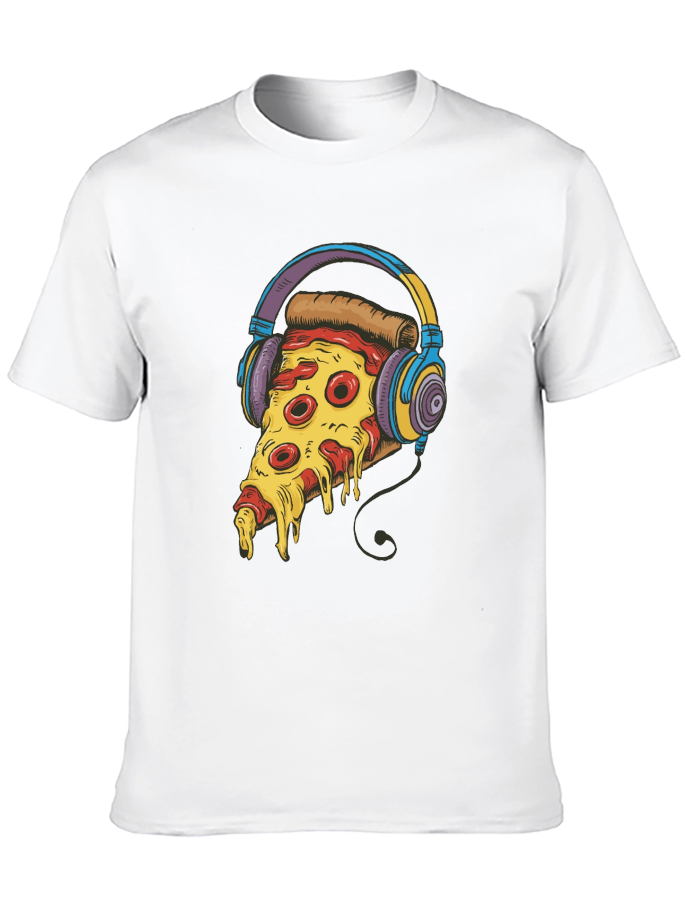 Pizza Slice Graphic T-Shirt - Foodie Fashion