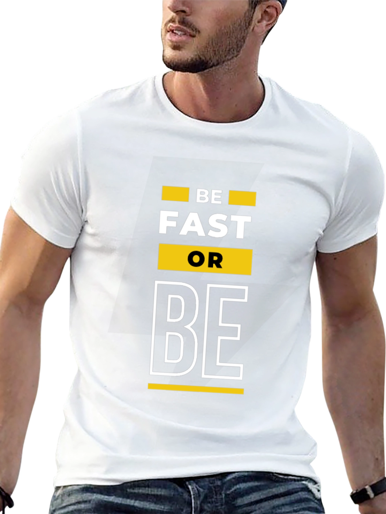 Be Fast Or Be T-Shirt - Black
